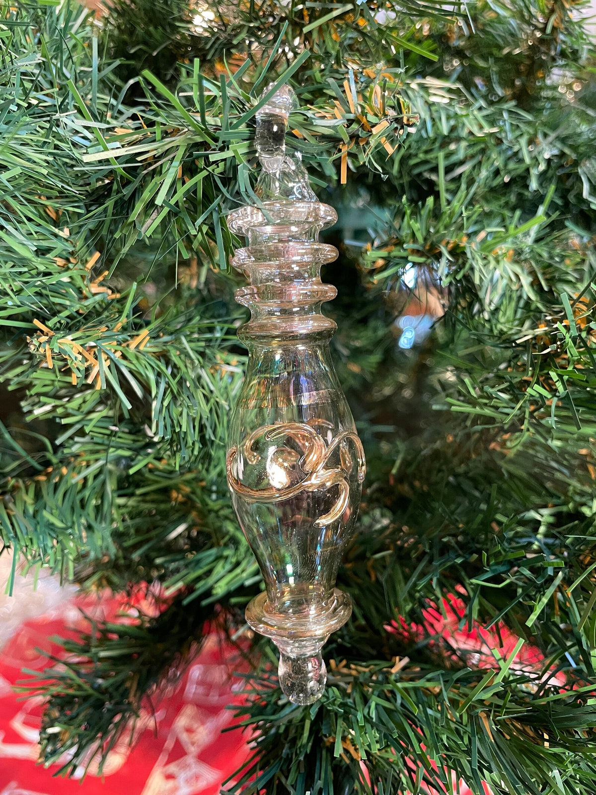 Glass Christmas Ornament