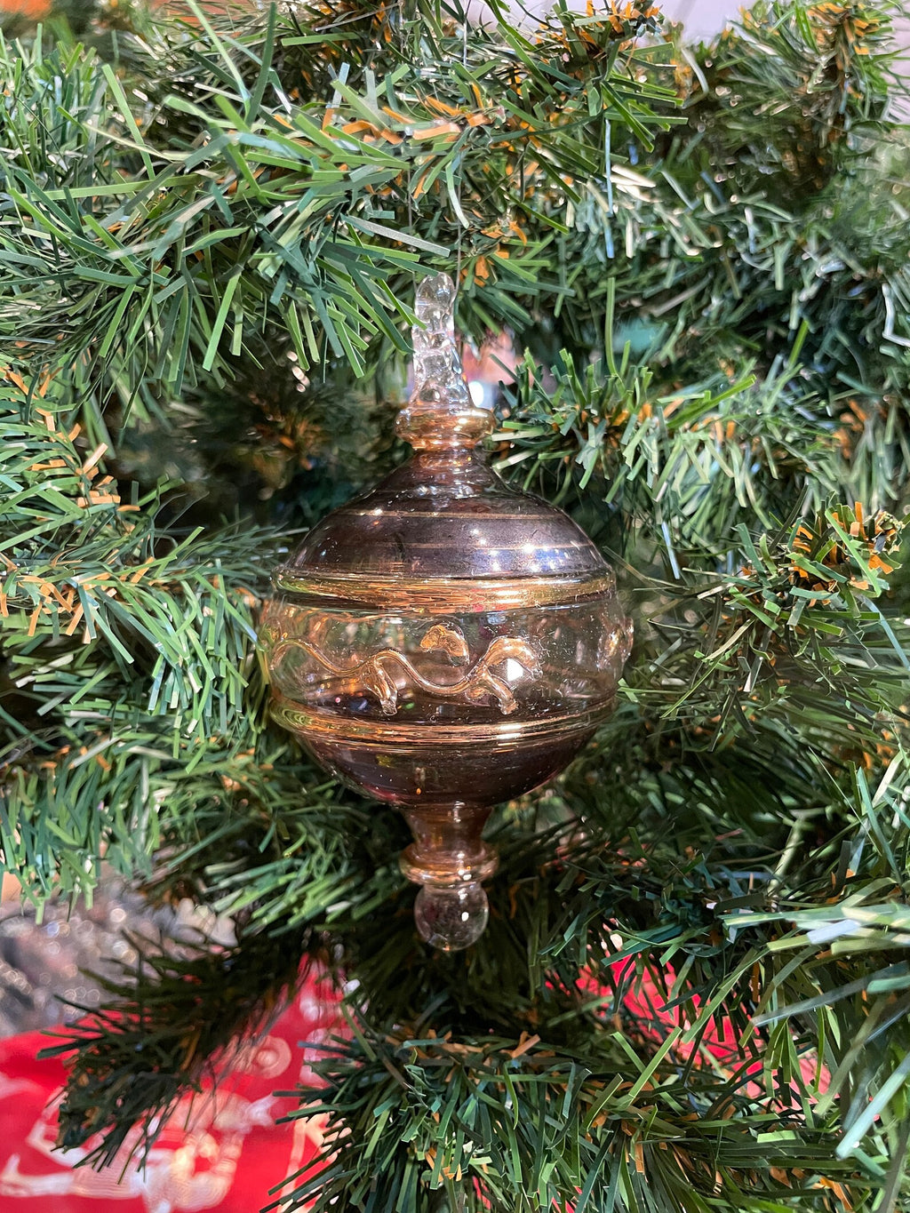 Glass Christmas Ornament