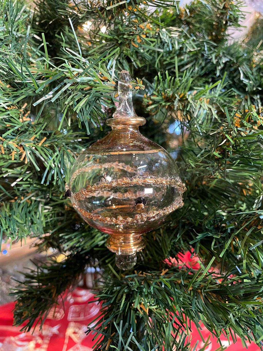 Glass Christmas Ornament
