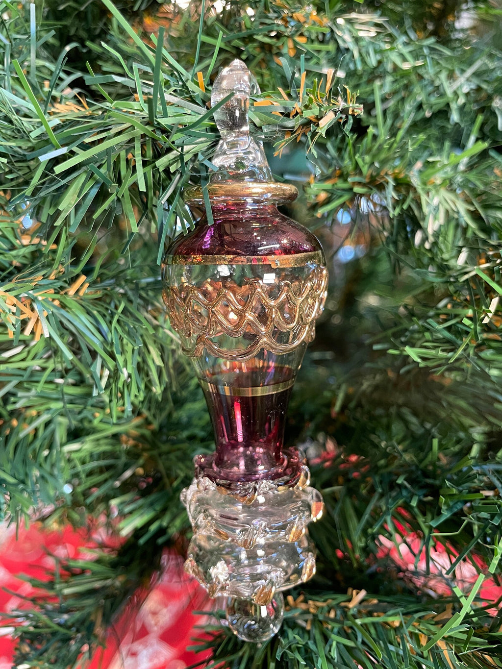 Glass Christmas Ornament