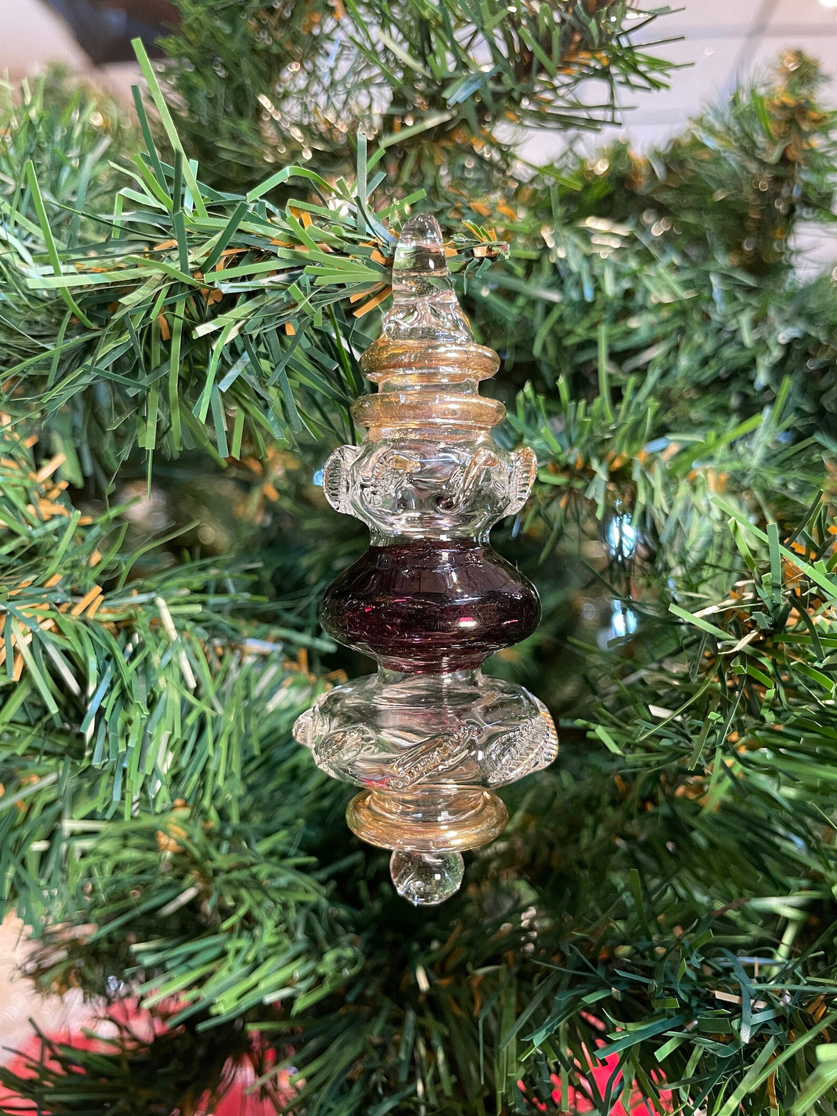 Glass Christmas Ornament