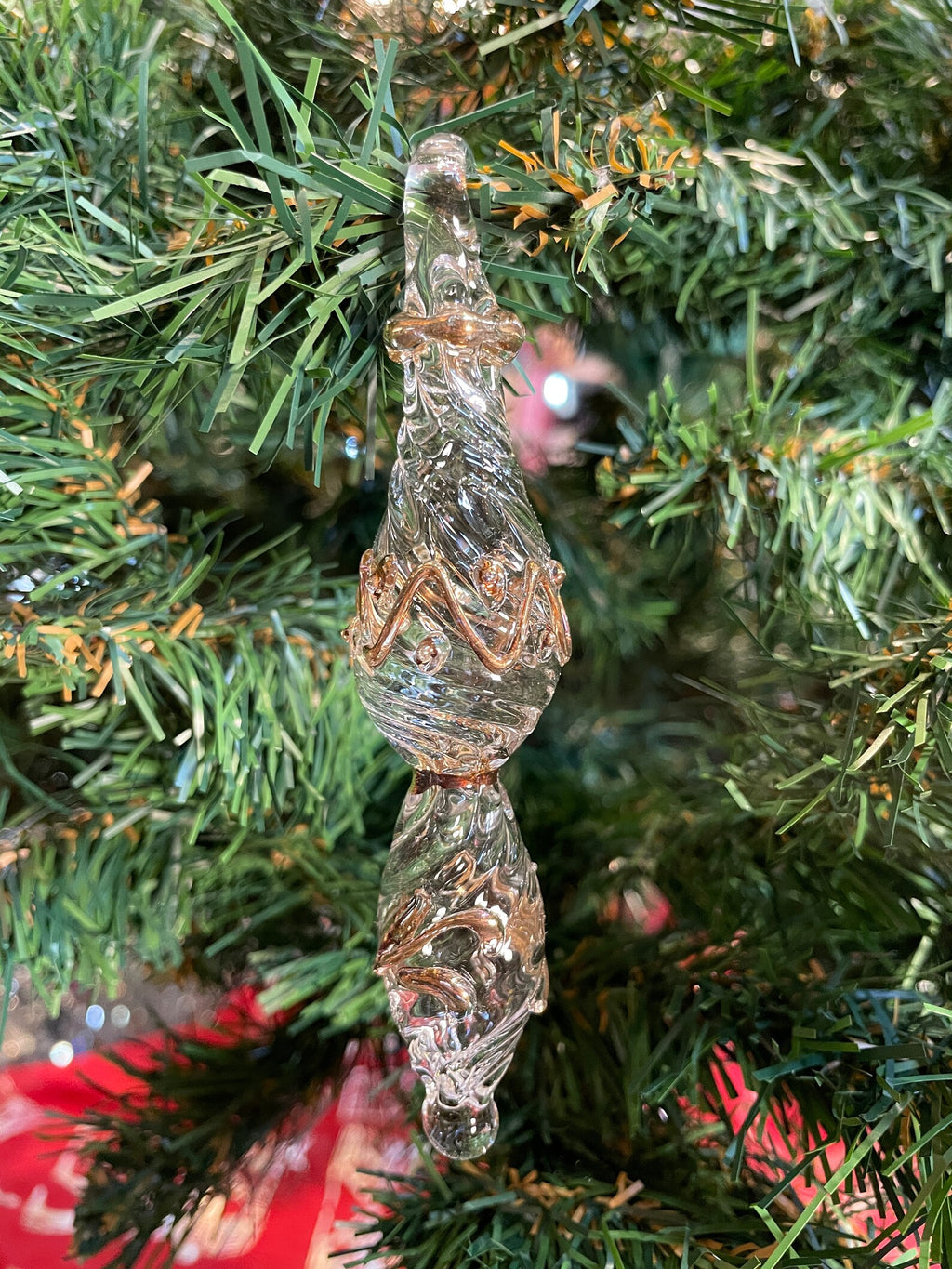 Glass Christmas Ornament