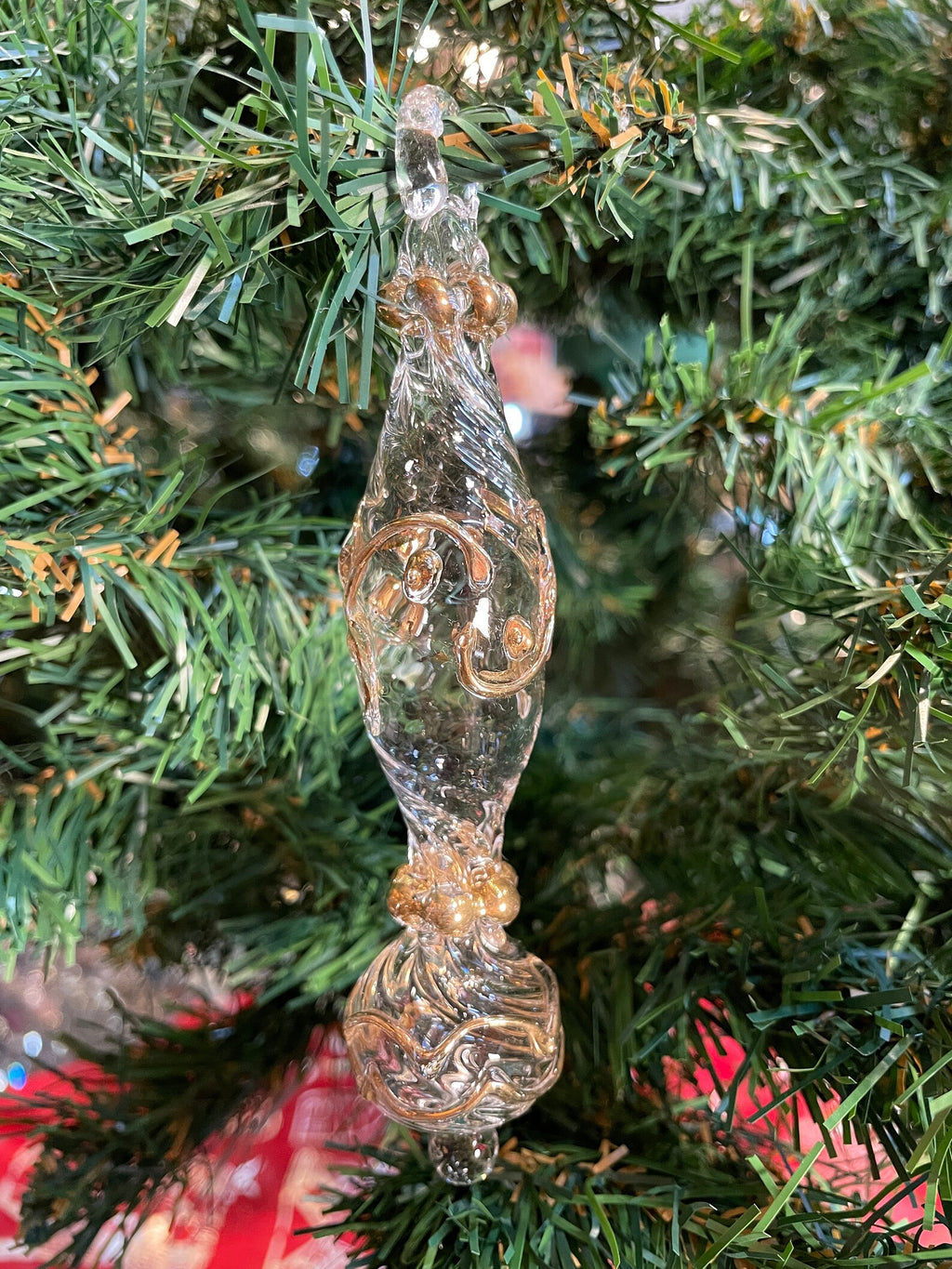 Glass Christmas Ornament