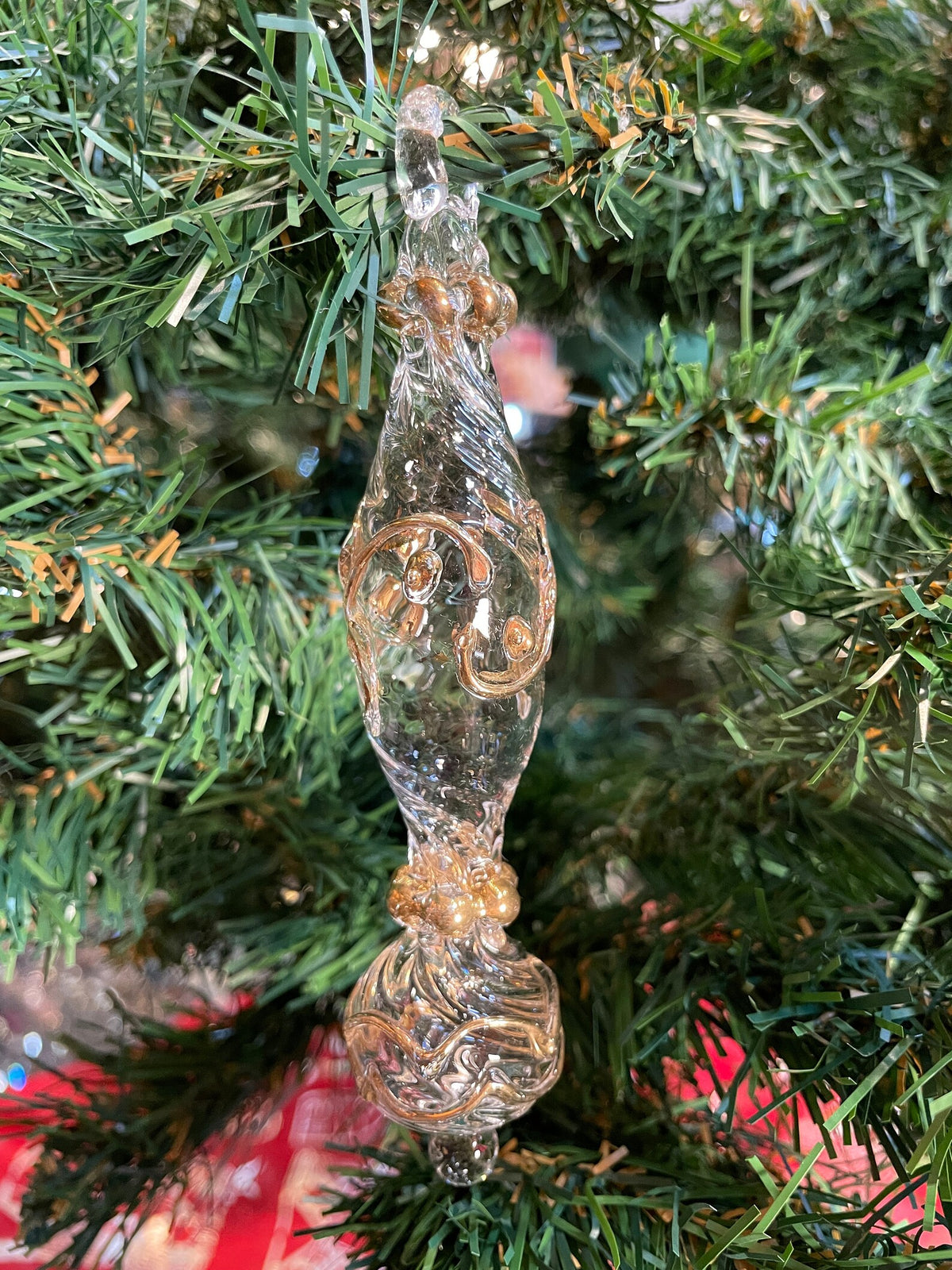 Glass Christmas Ornament