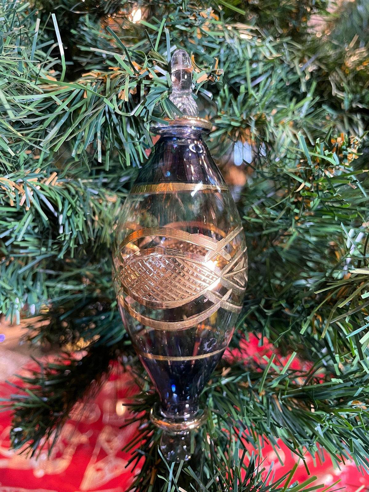Glass Christmas Ornament