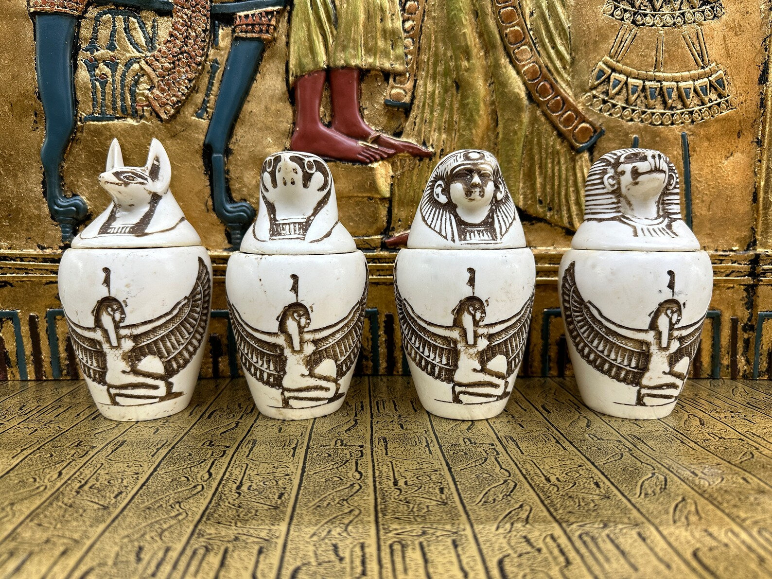 Canopic Jars - Set of 4