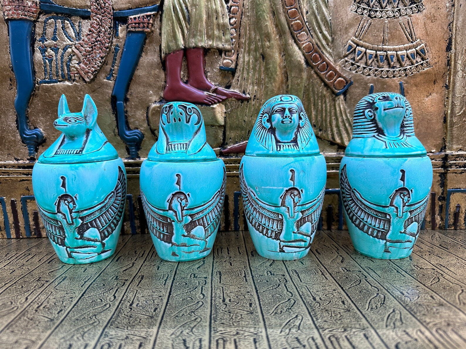 Canopic Jars - Set of 4