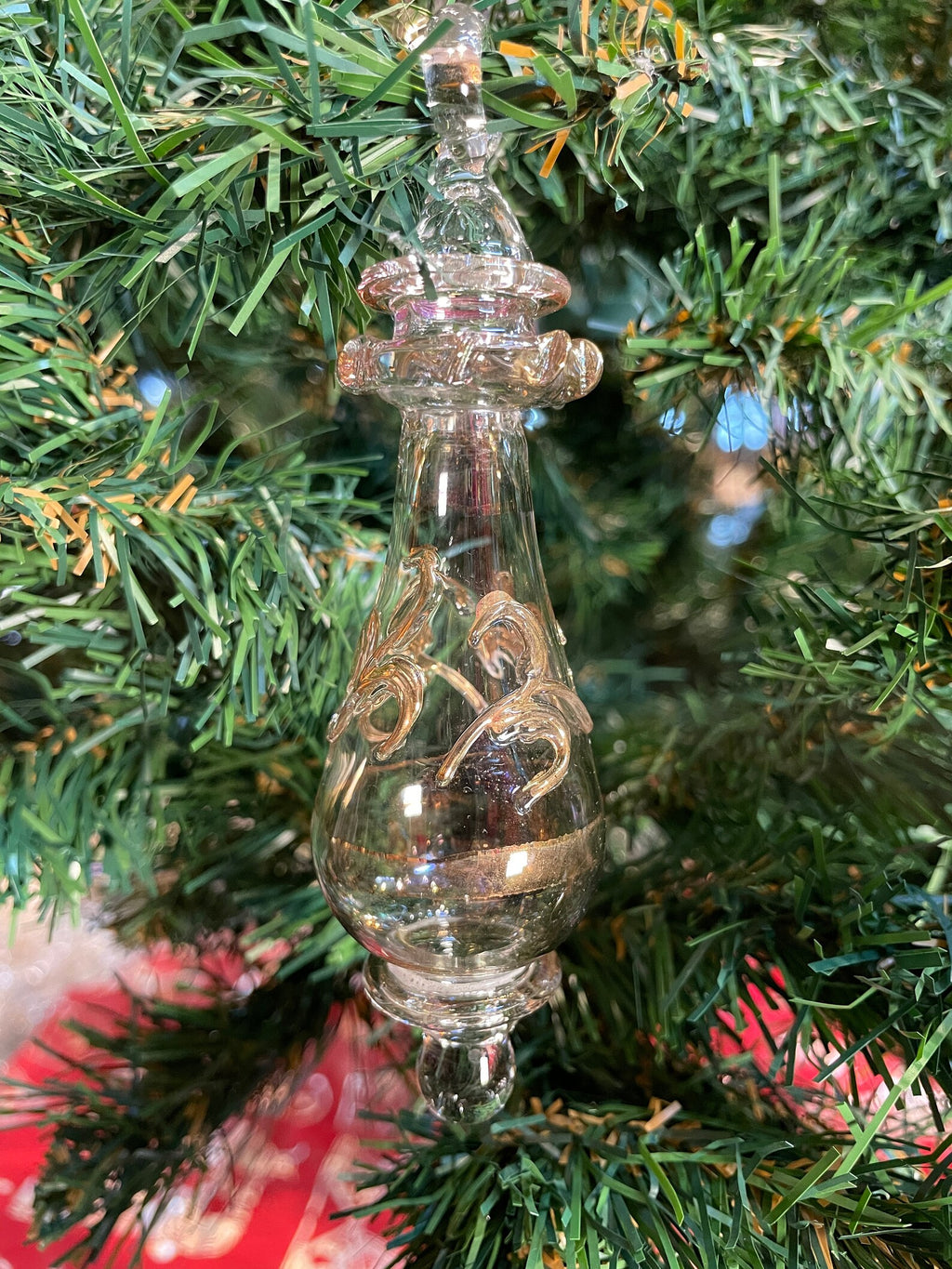 Glass Christmas Ornament