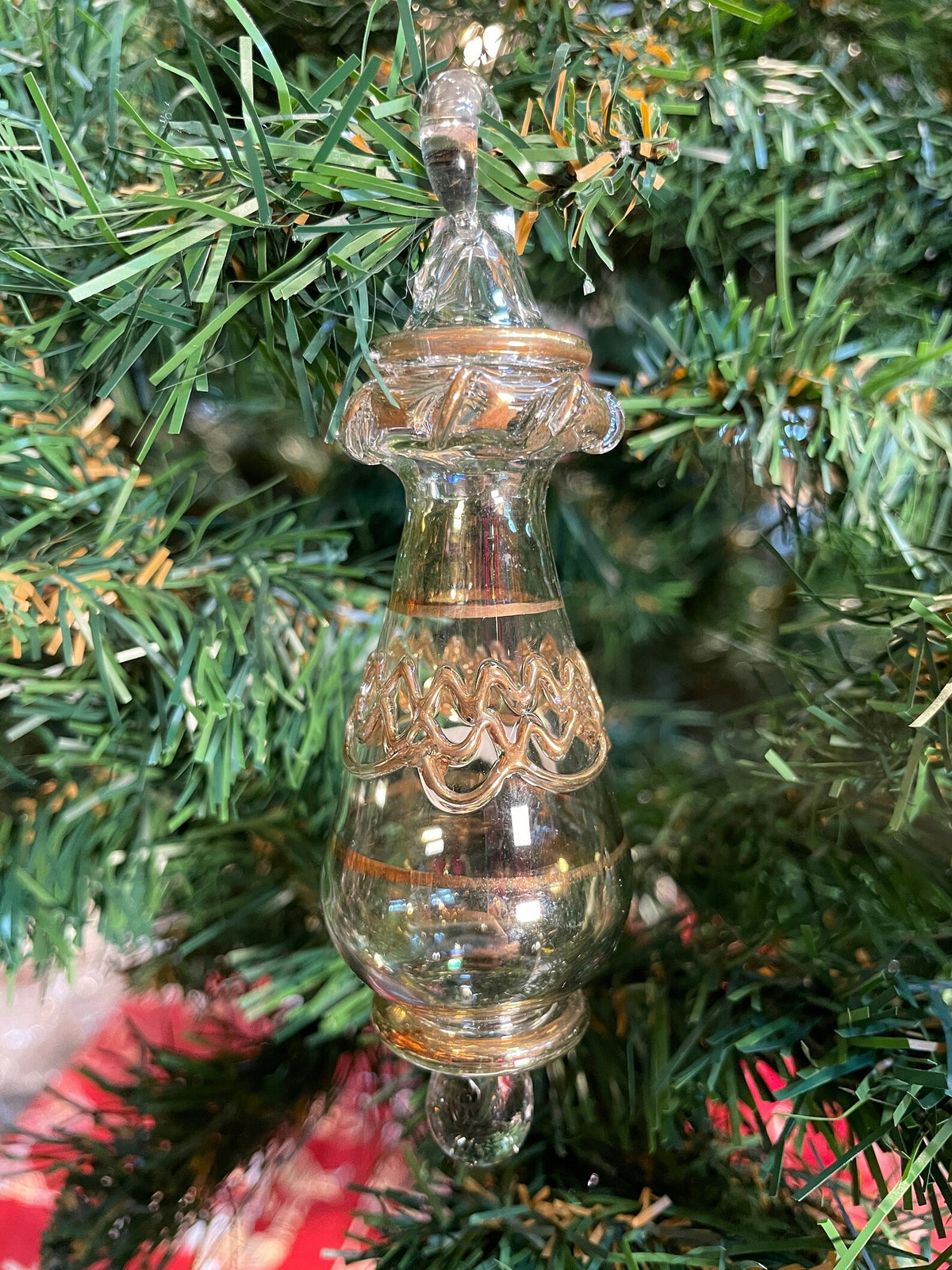 Glass Christmas Ornament