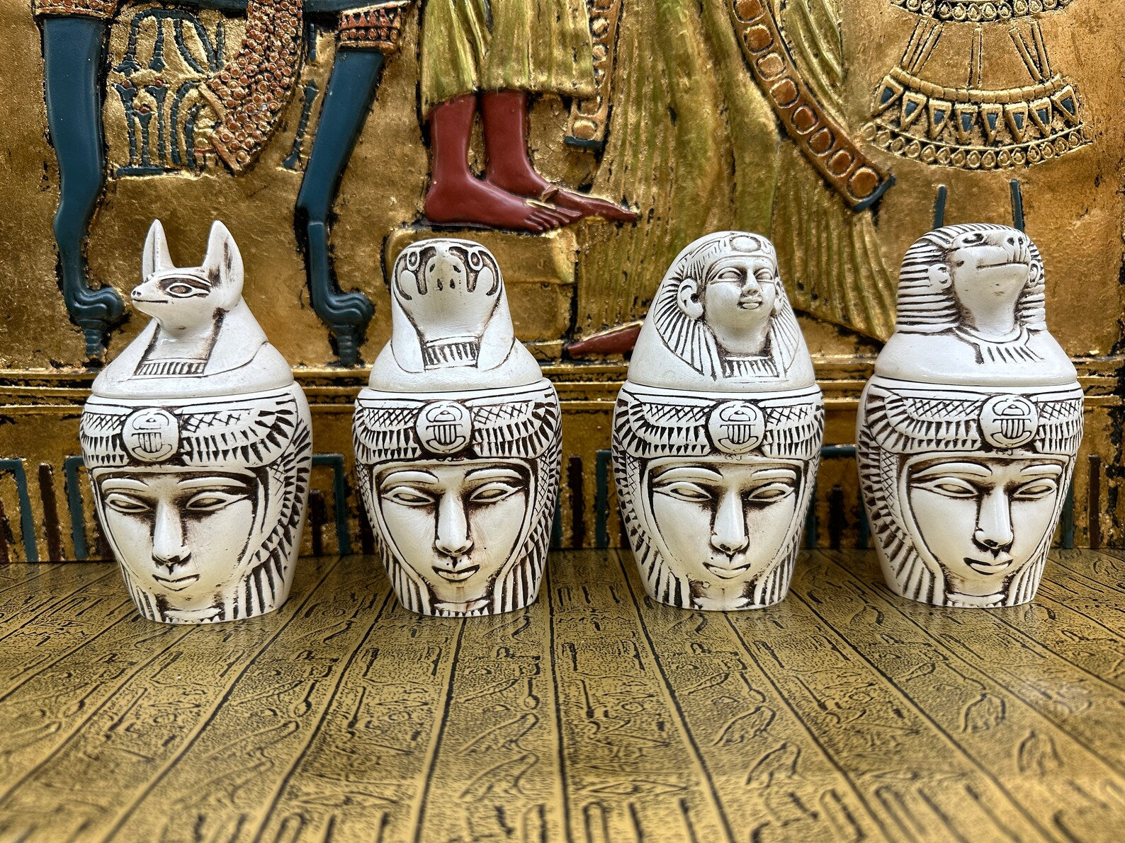 Canopic Jars - Set of 4