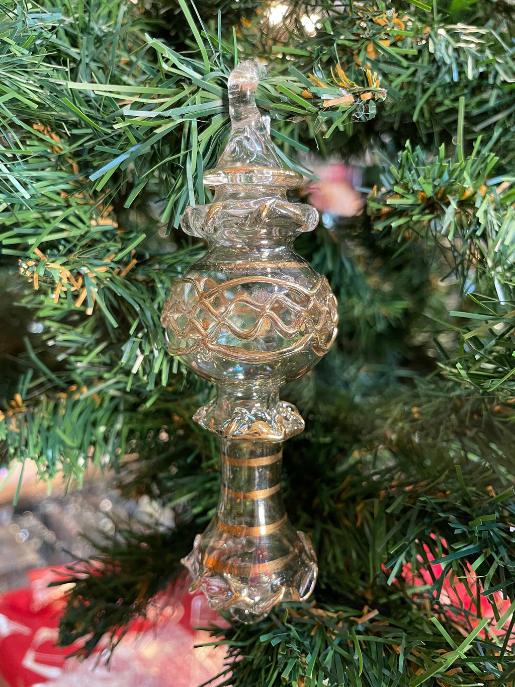 Glass Christmas Ornament