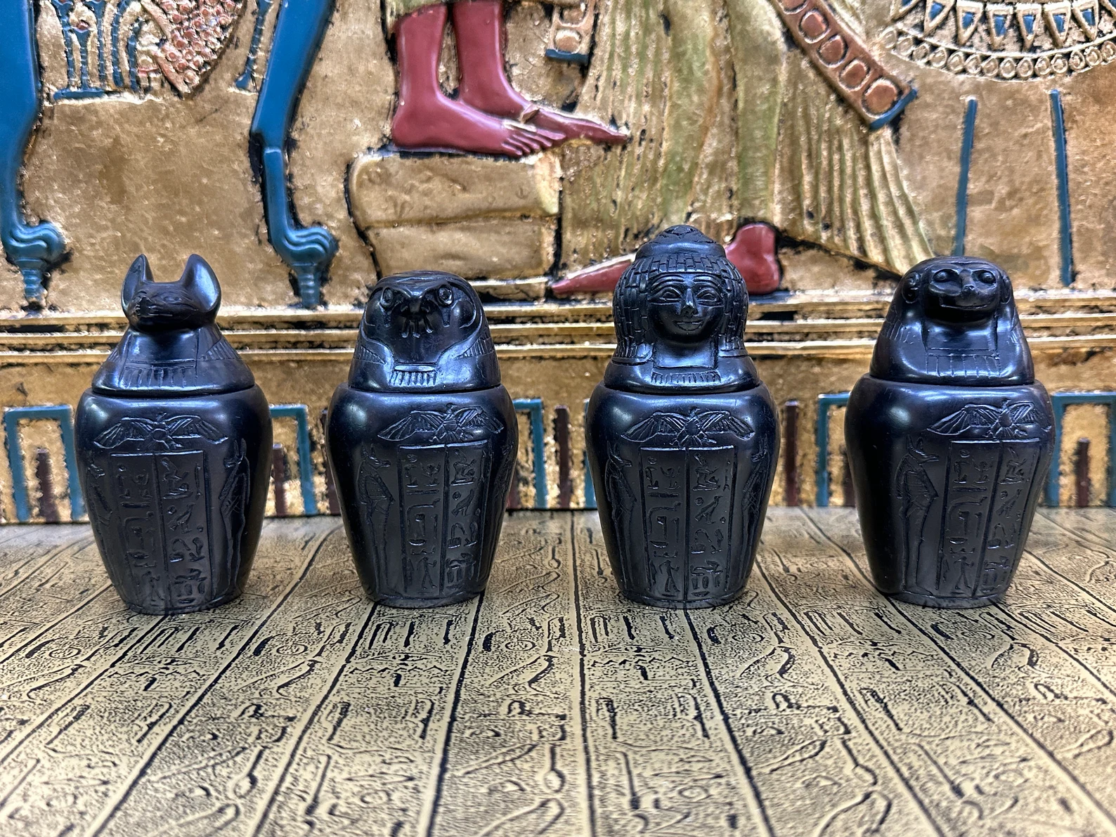 Canopic Jars - Set of 4