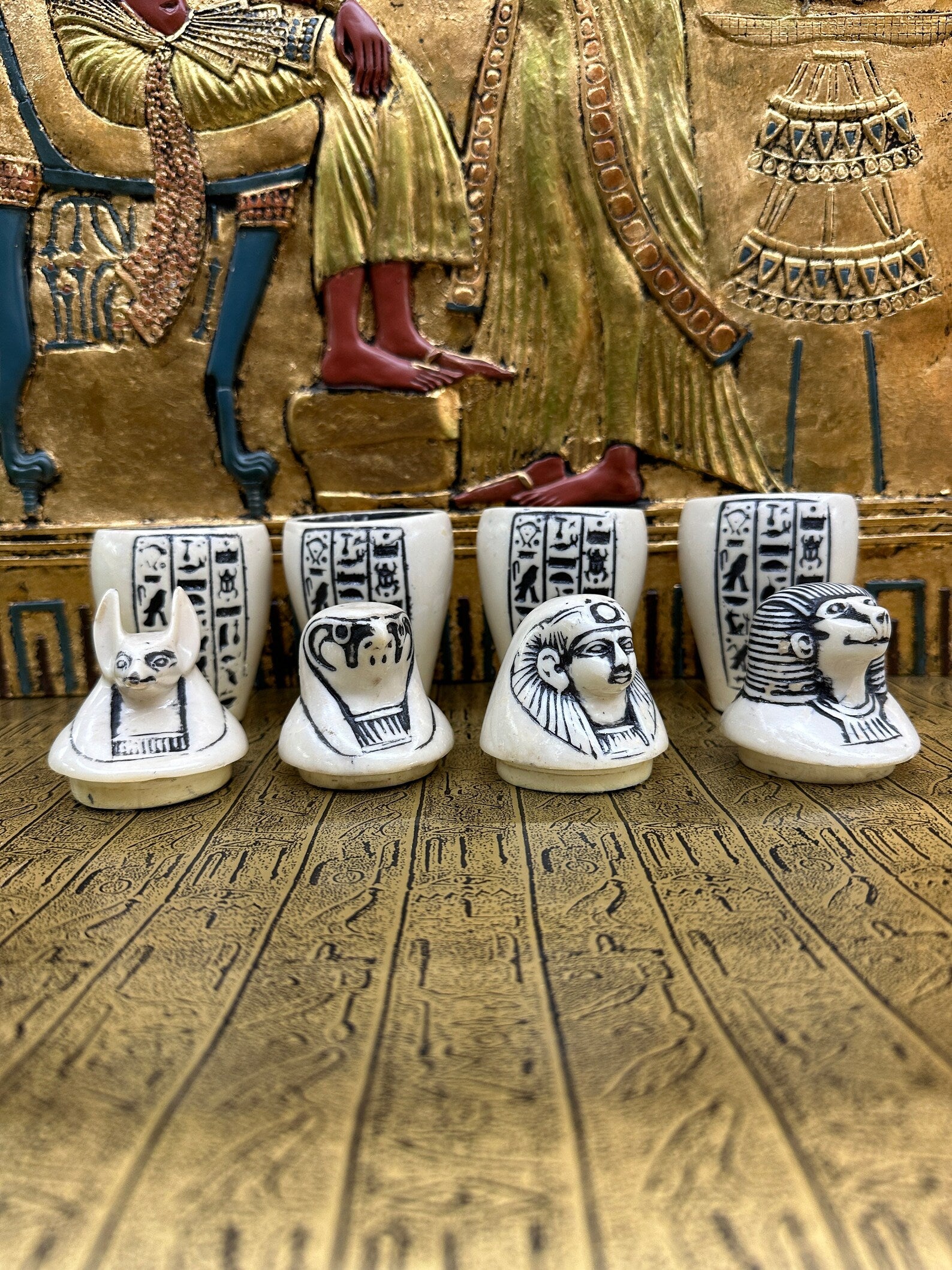 Canopic Jars - Set of 4