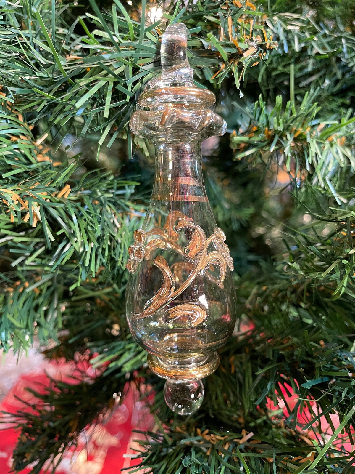 Glass Christmas Ornament