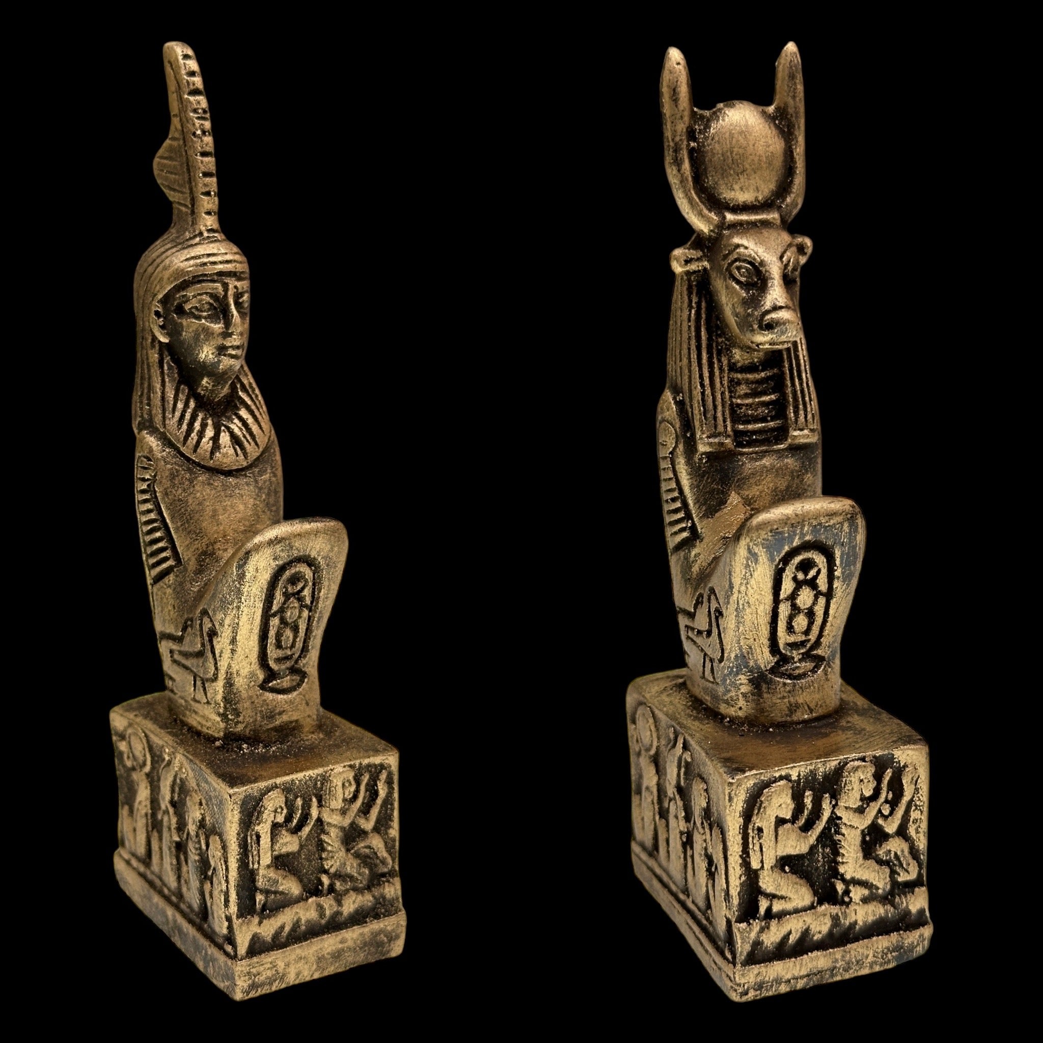 Egyptian Pantheon Statue Set