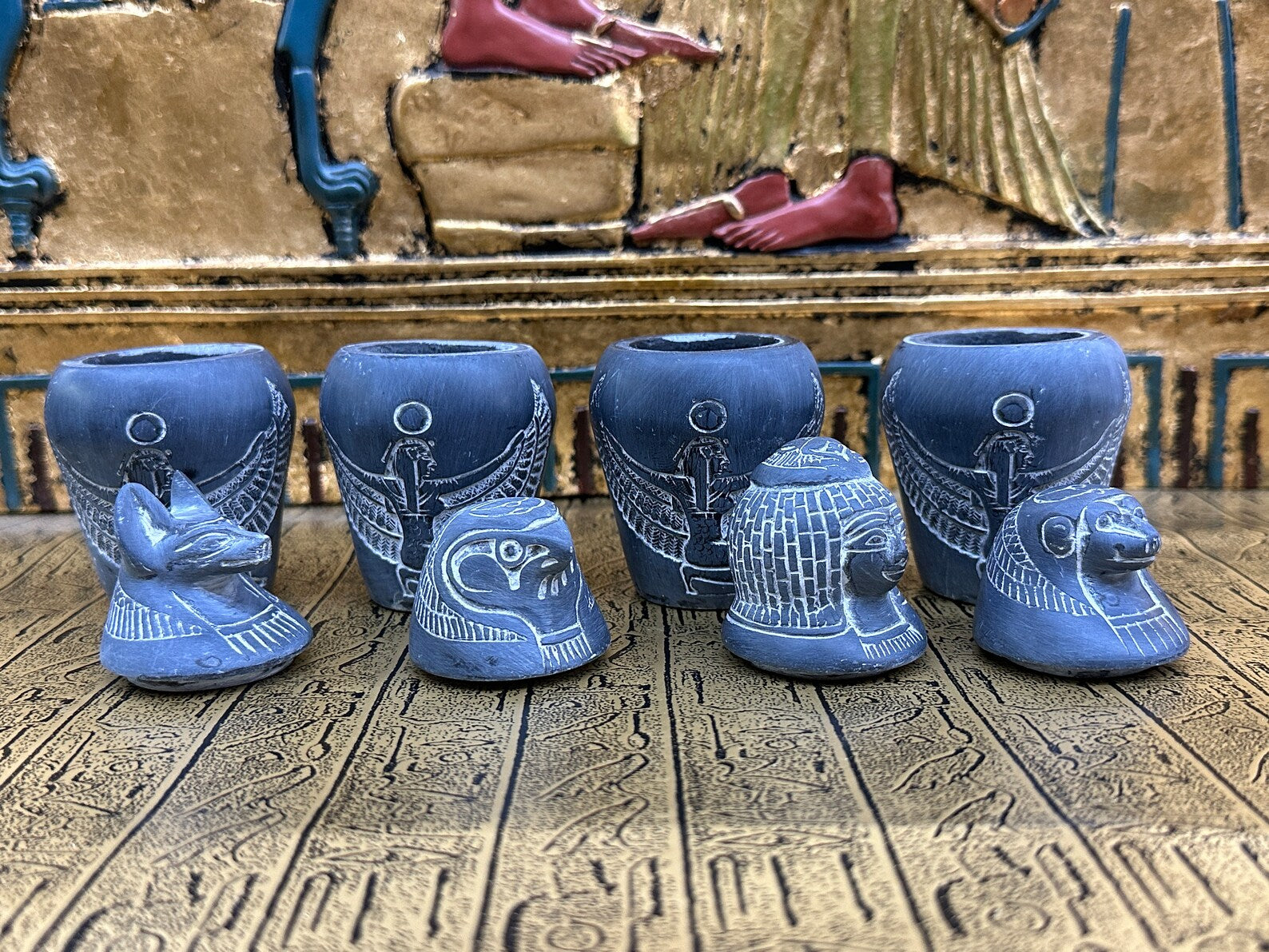 Canopic Jars - Set of 4