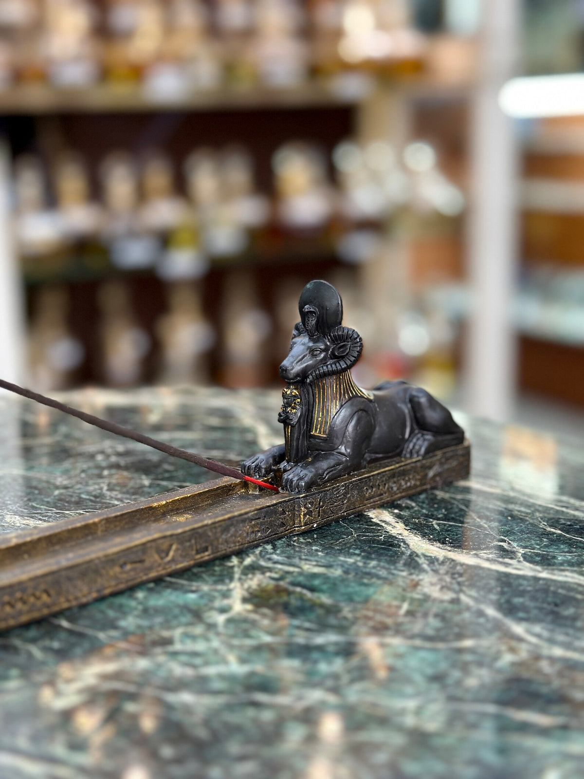 Ram Sphinx Incense Burner