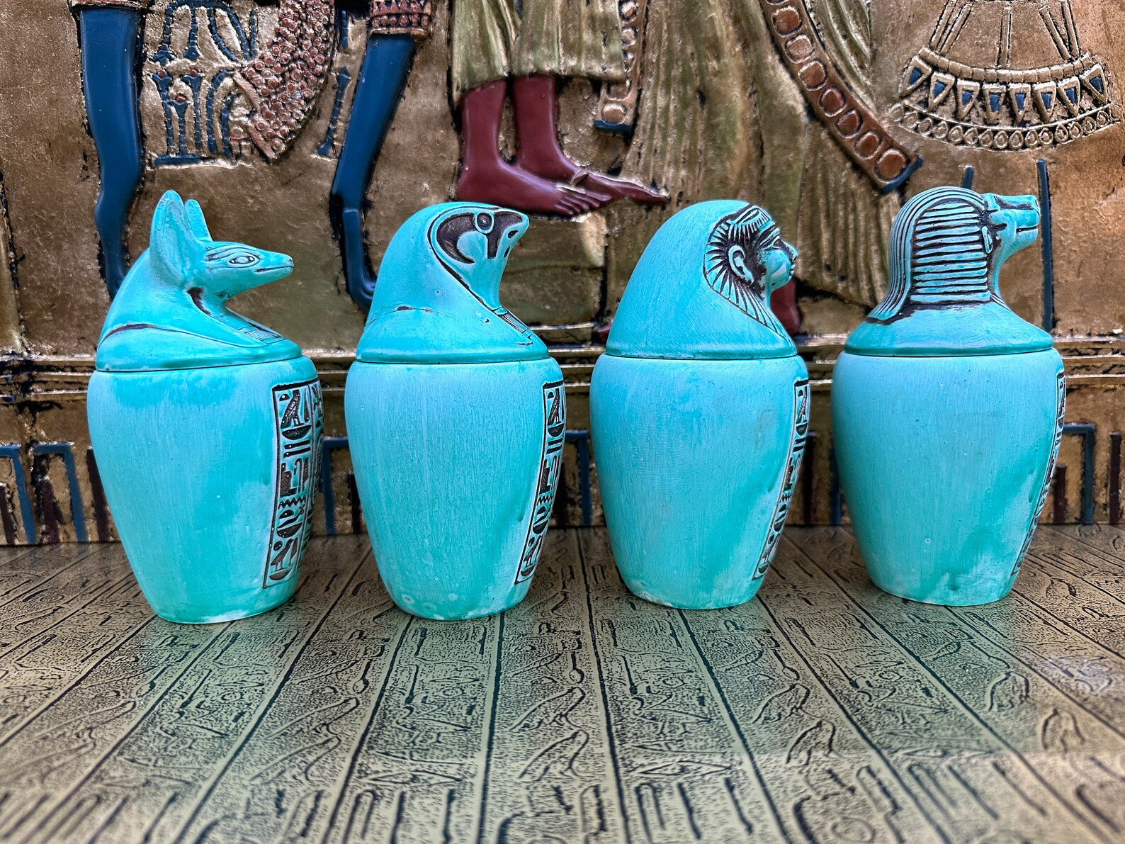 Canopic Jars - Set of 4