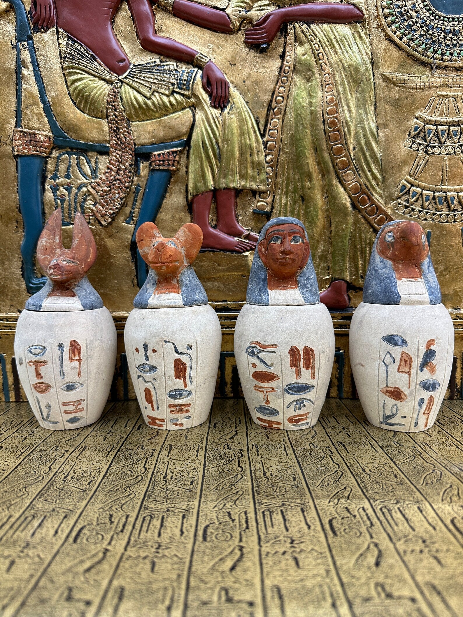 Canopic Jars - Set of 4