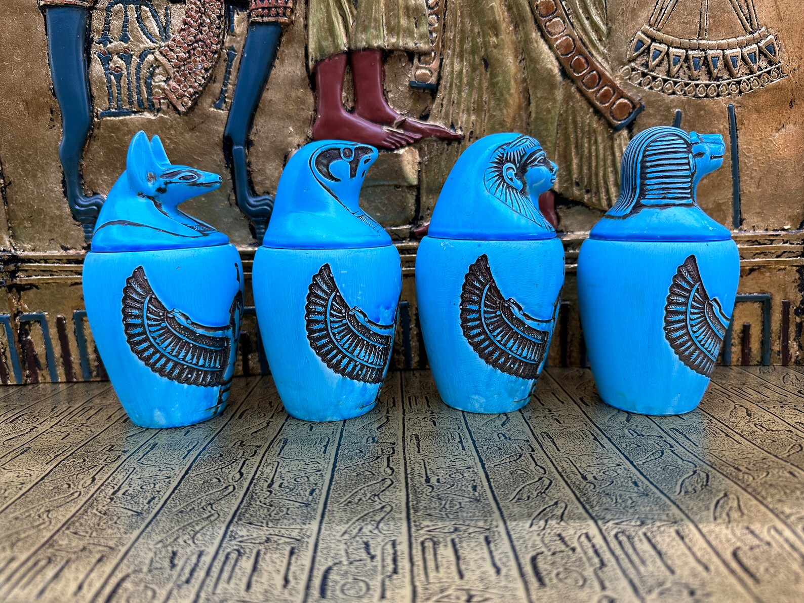 Canopic Jars - Set of 4