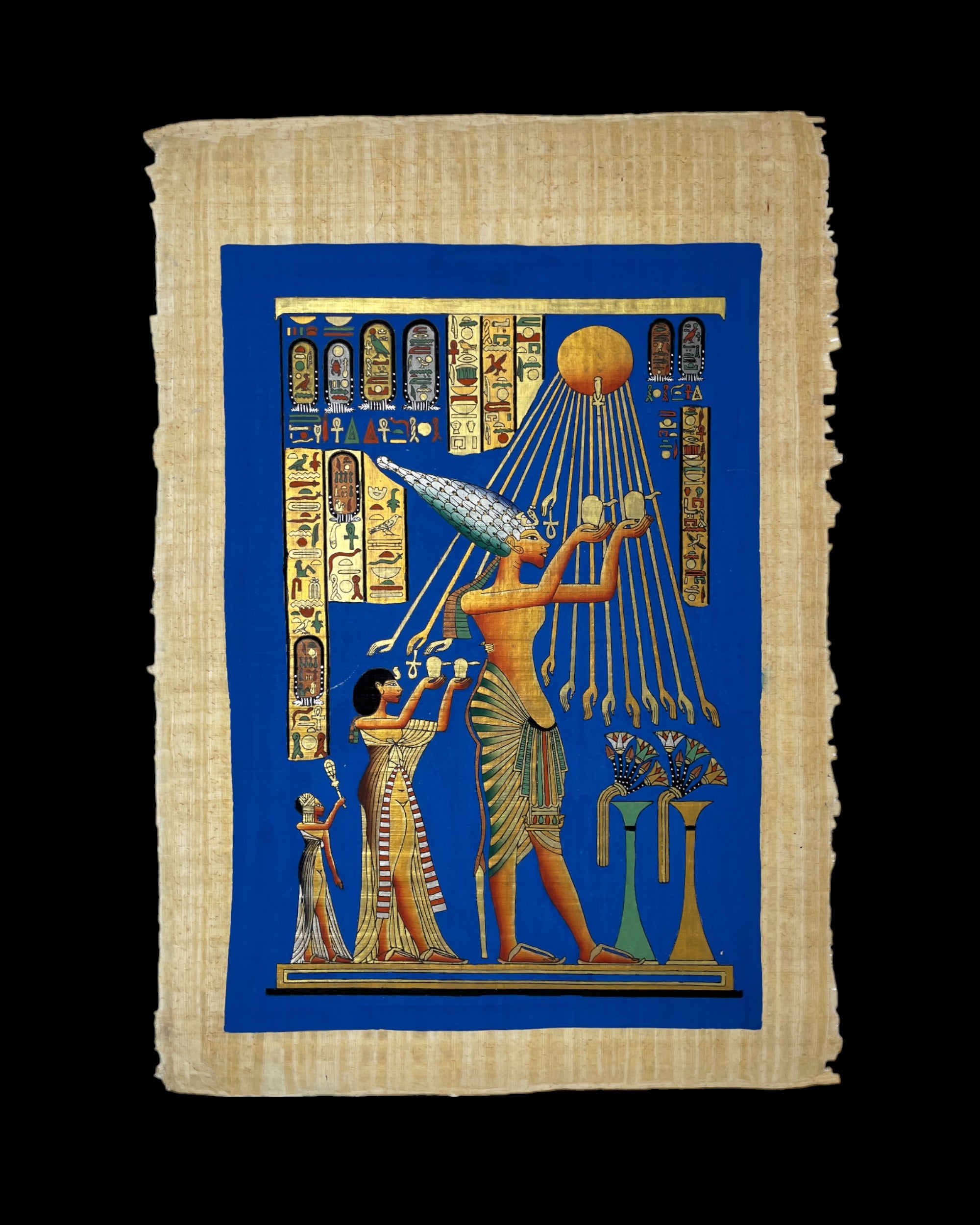 Akhenaten Papyrus - 40x60cm