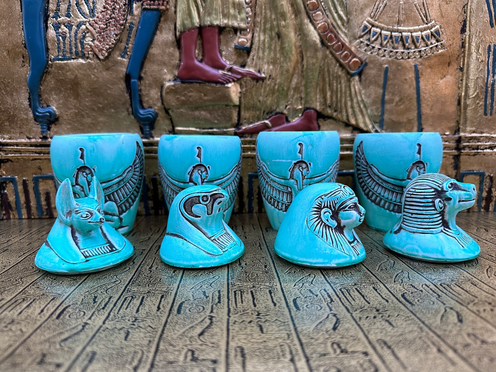 Canopic Jars - Set of 4