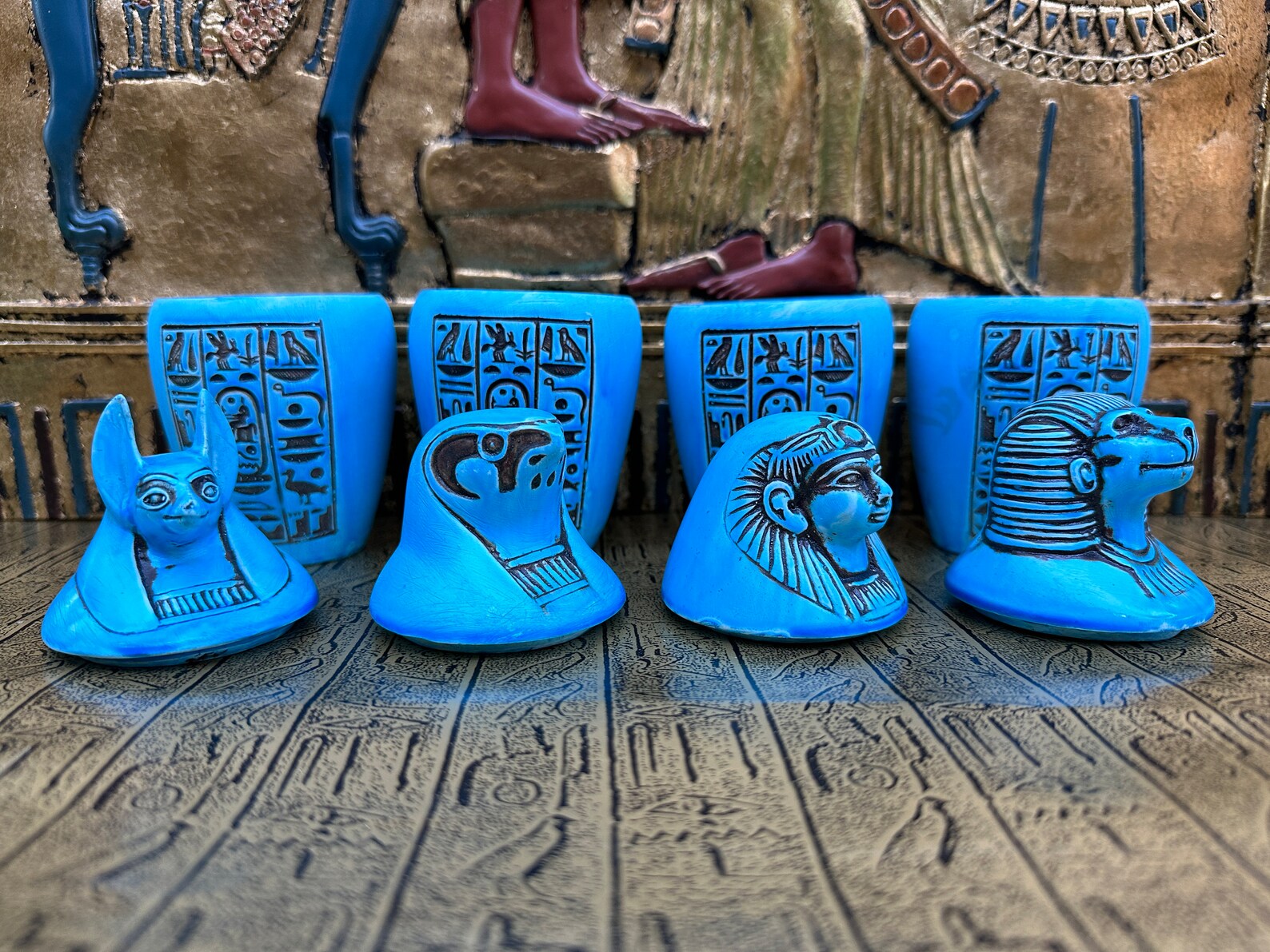 Canopic Jars - Set of 4