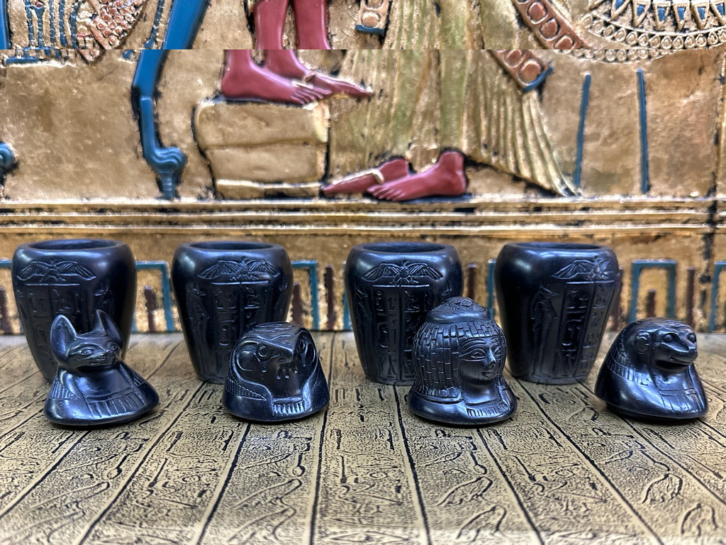 Canopic Jars - Set of 4