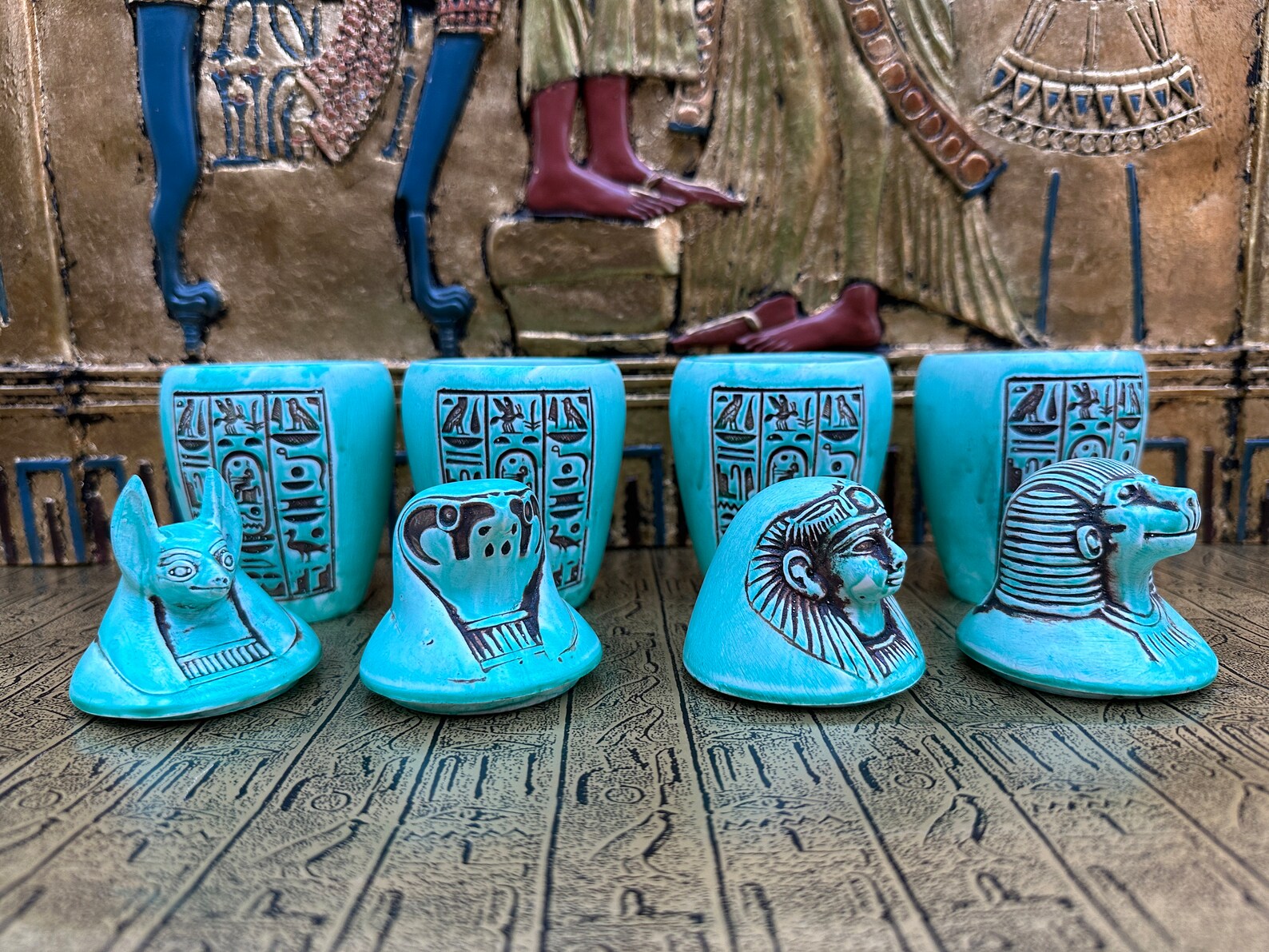 Canopic Jars - Set of 4