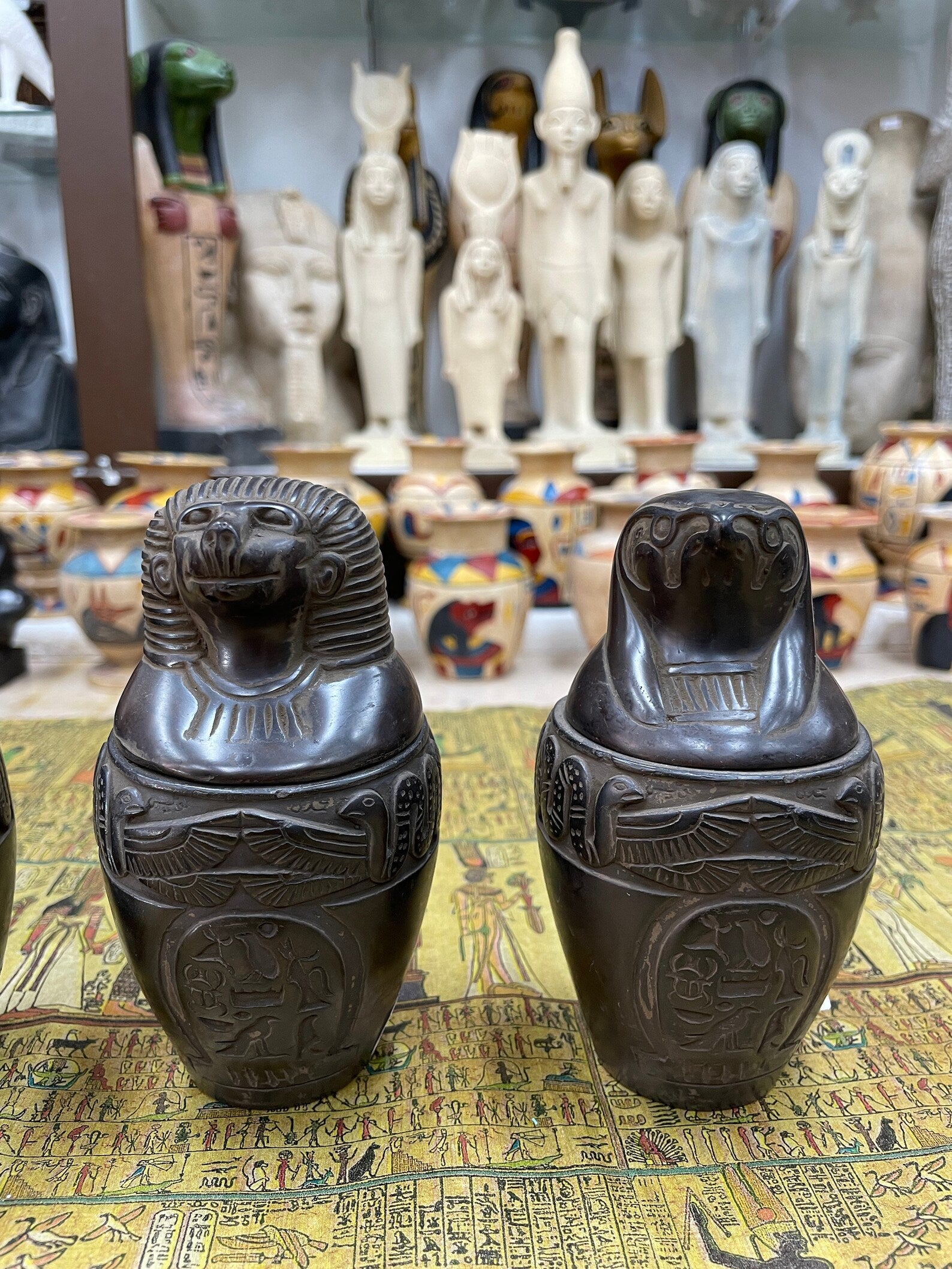 Canopic Jars - Set of 4