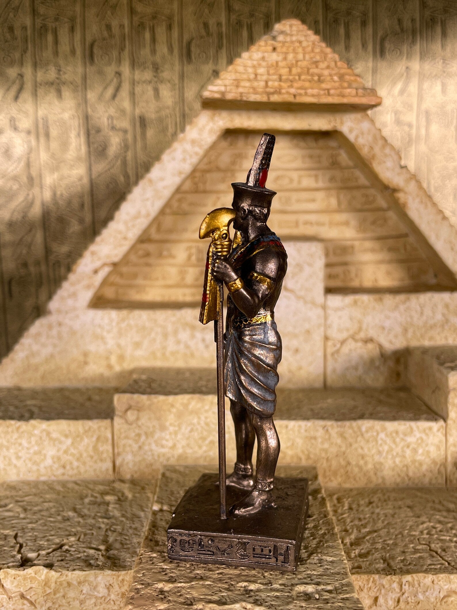 Amun Mini Statue