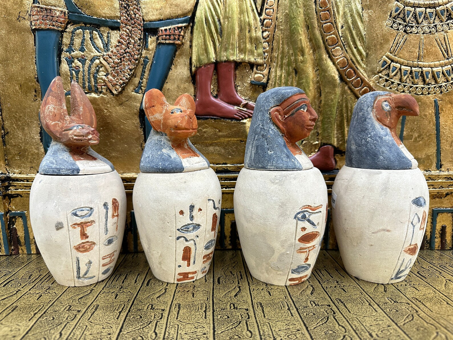 Canopic Jars - Set of 4