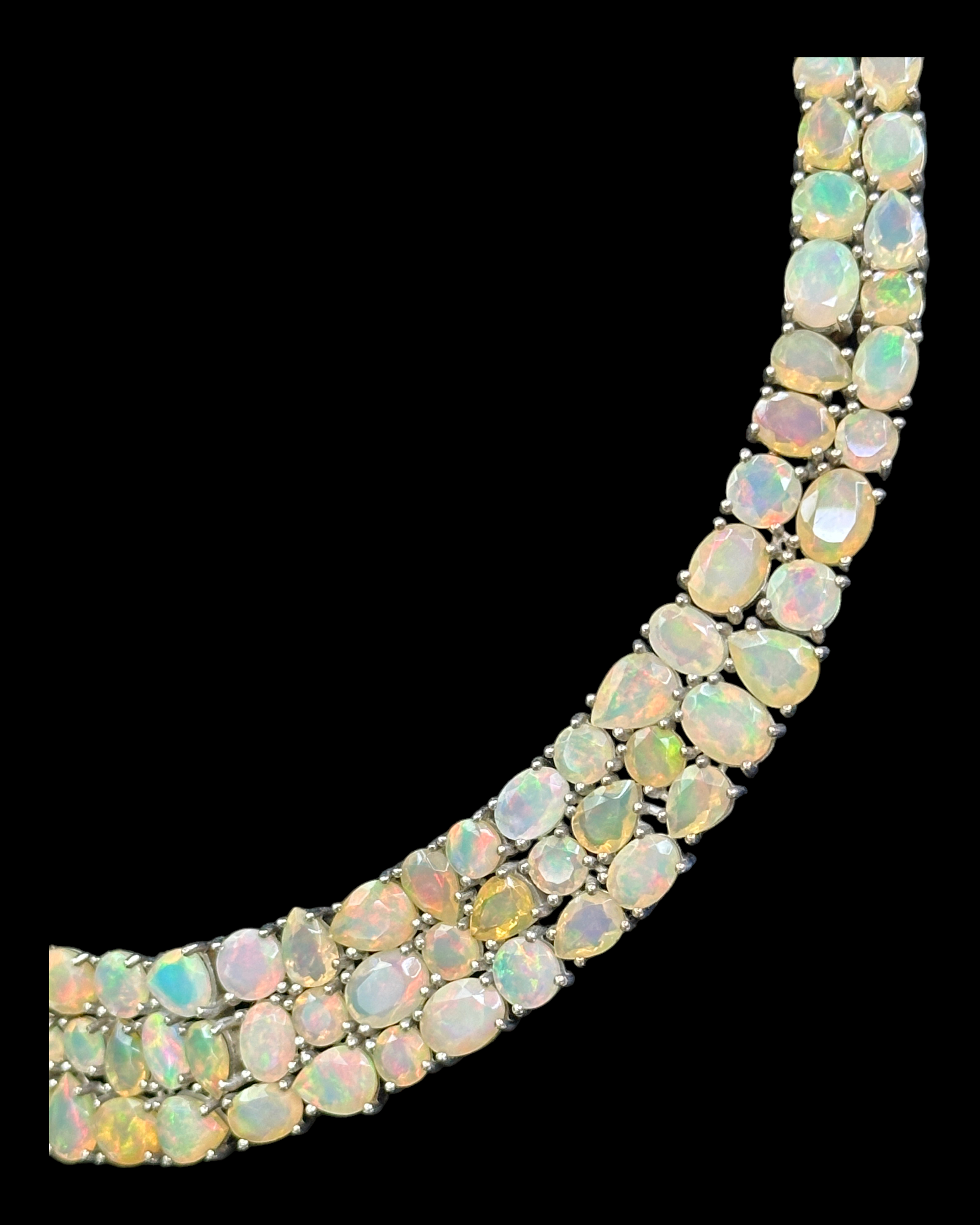 Australian Opal Necklace & Bracelet