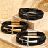 Ankh Braided Leather Bracelet