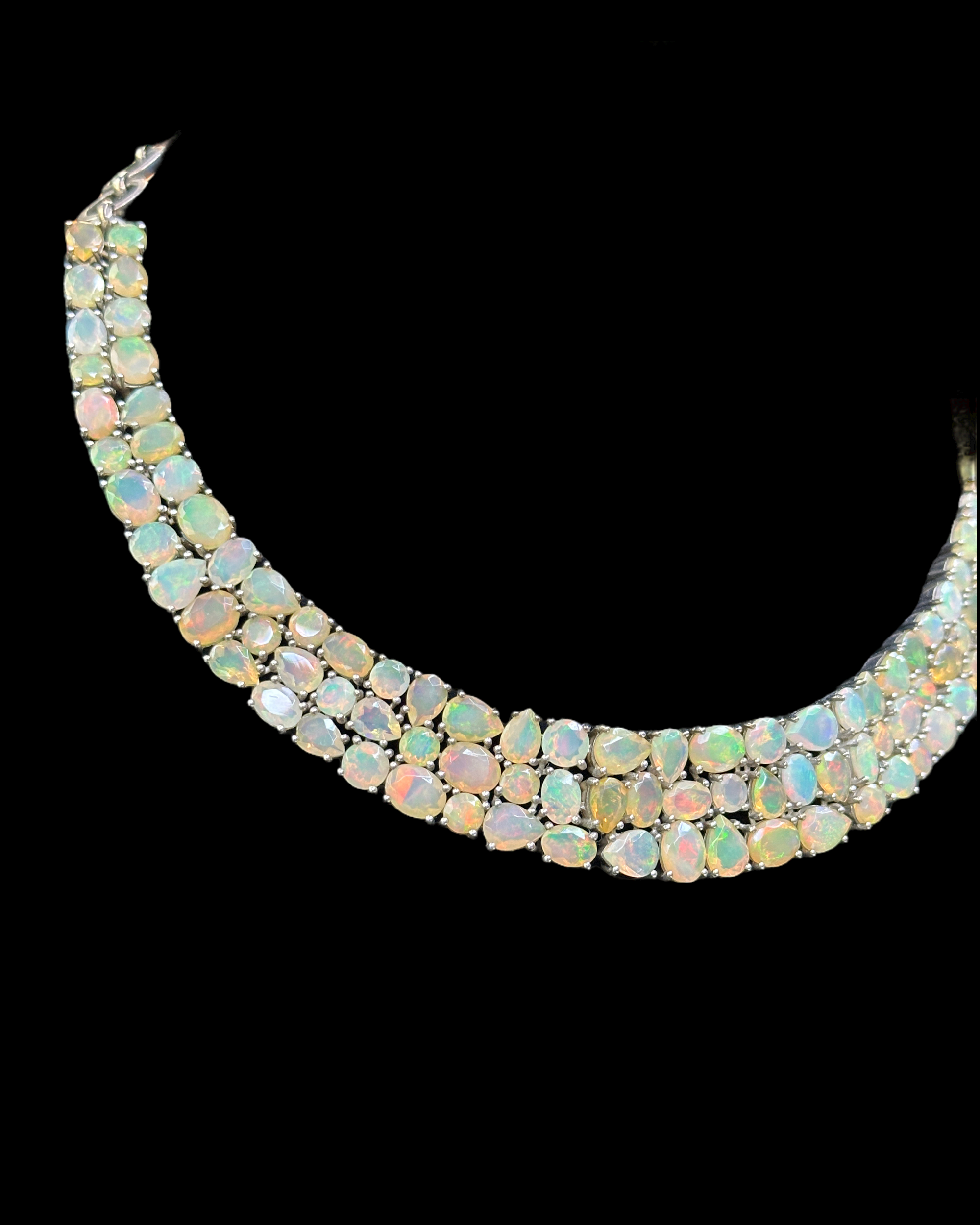 Australian Opal Necklace & Bracelet