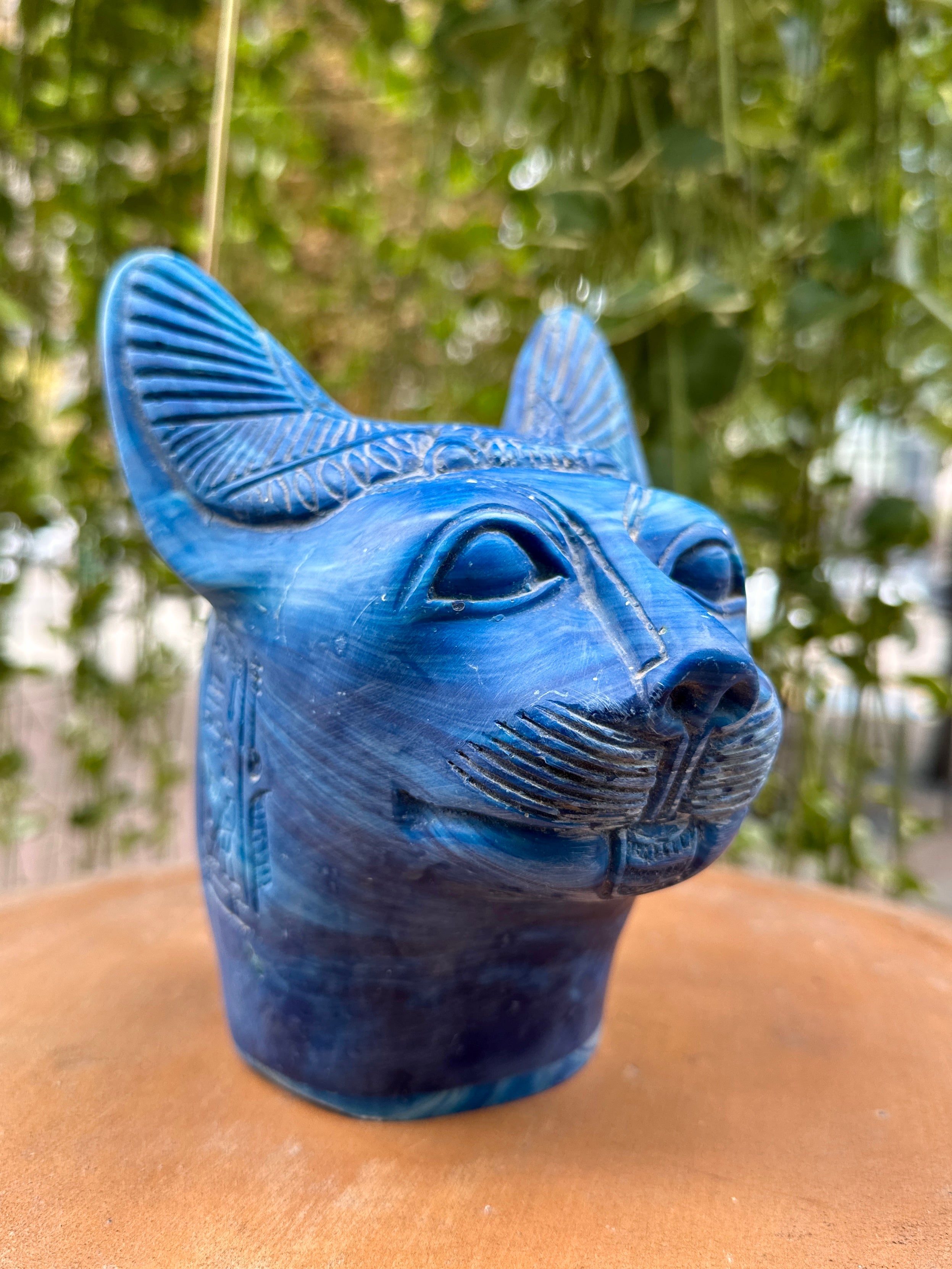 Bastet Bust - Lapis