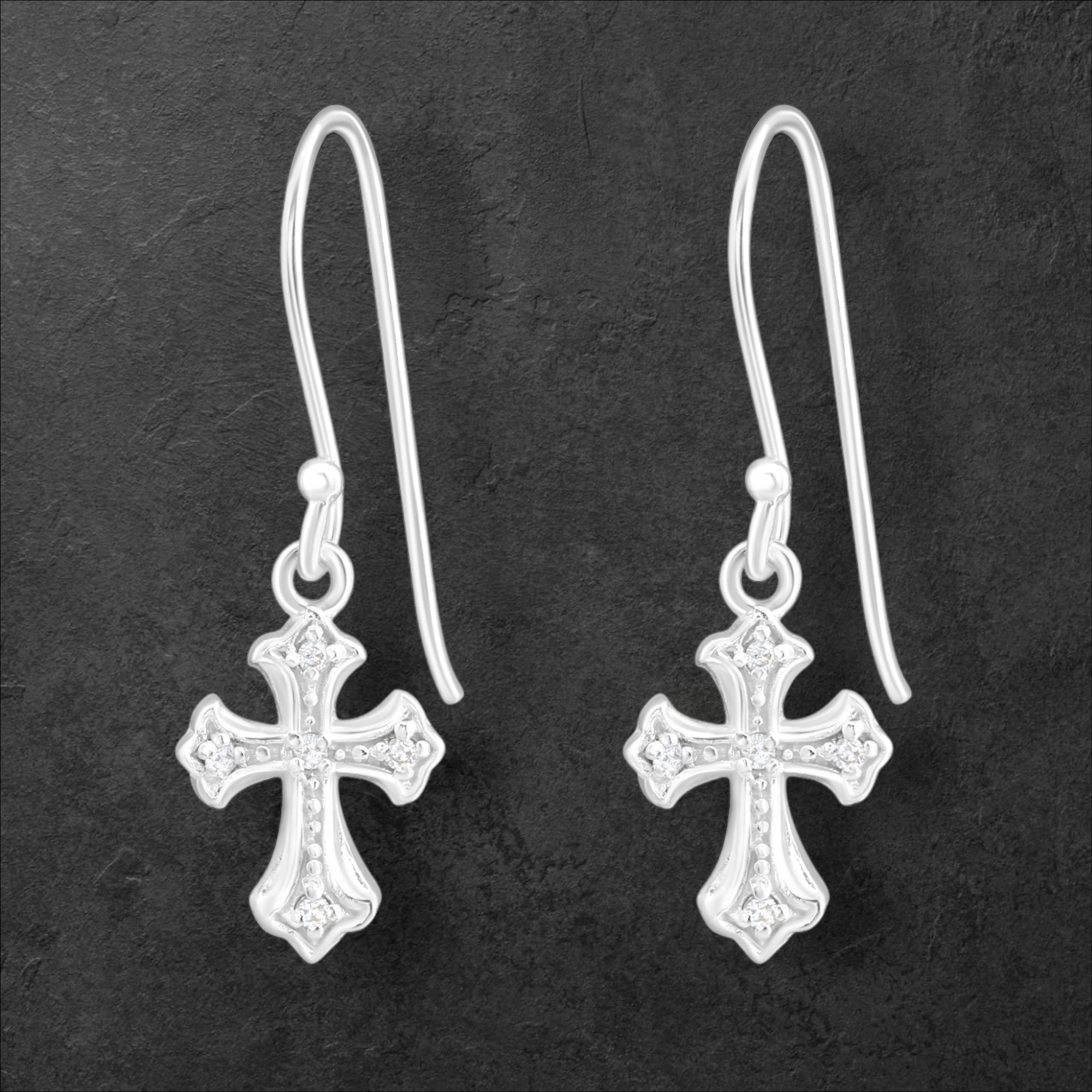 Cross Earrings