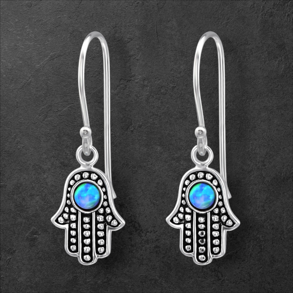 Hamsa Earrings