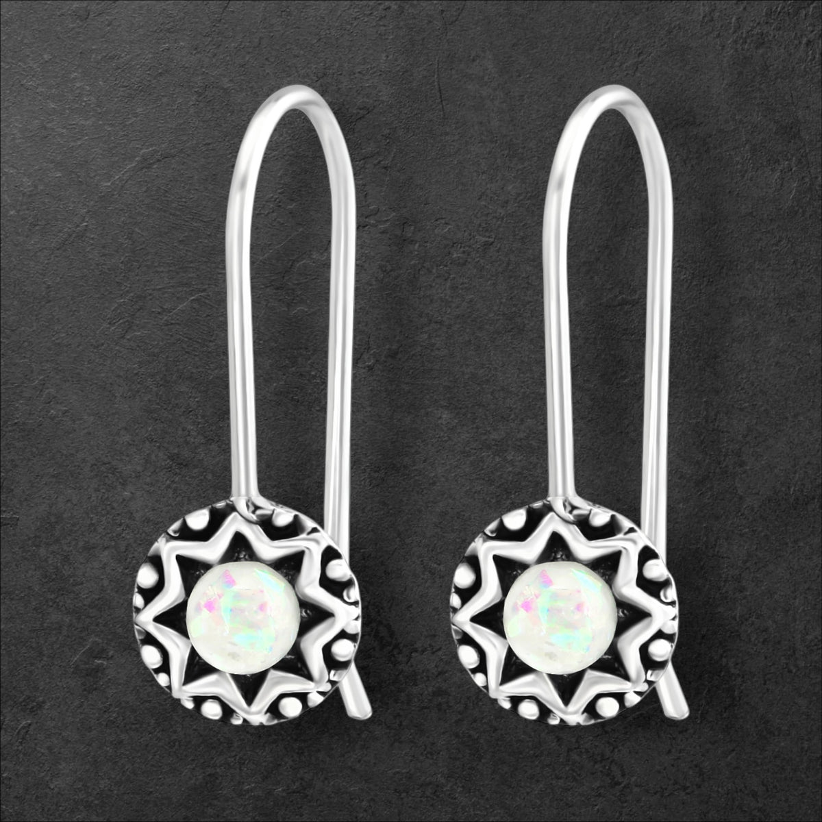 Opal Earrings