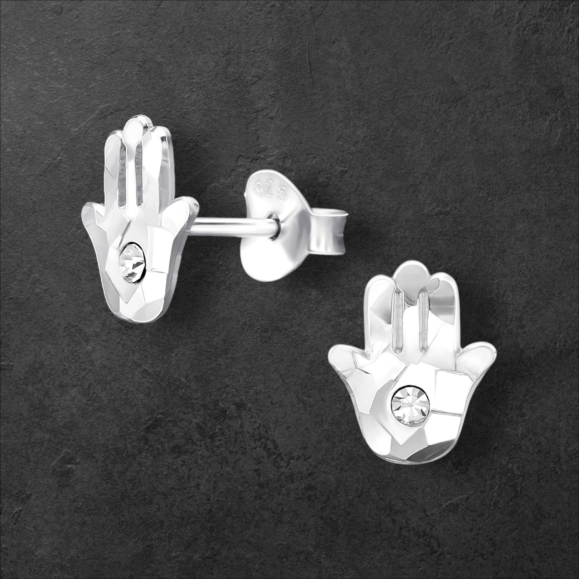 Hamsa Earrings