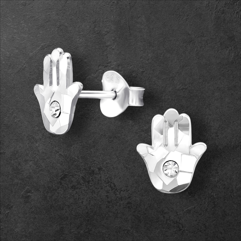 Hamsa Earrings