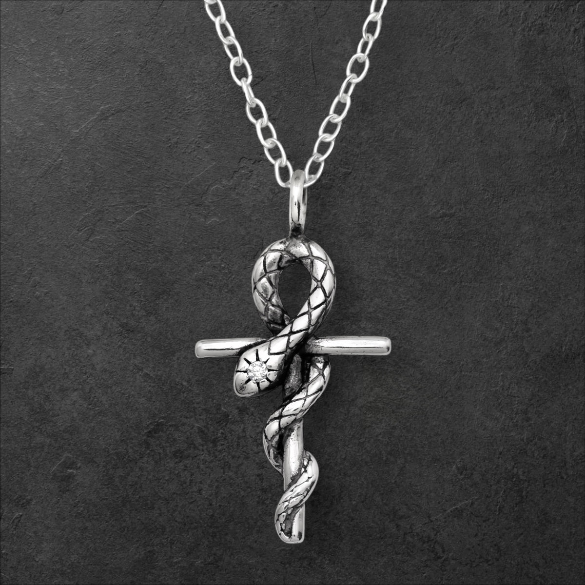 Ankh & Cobra Pendant