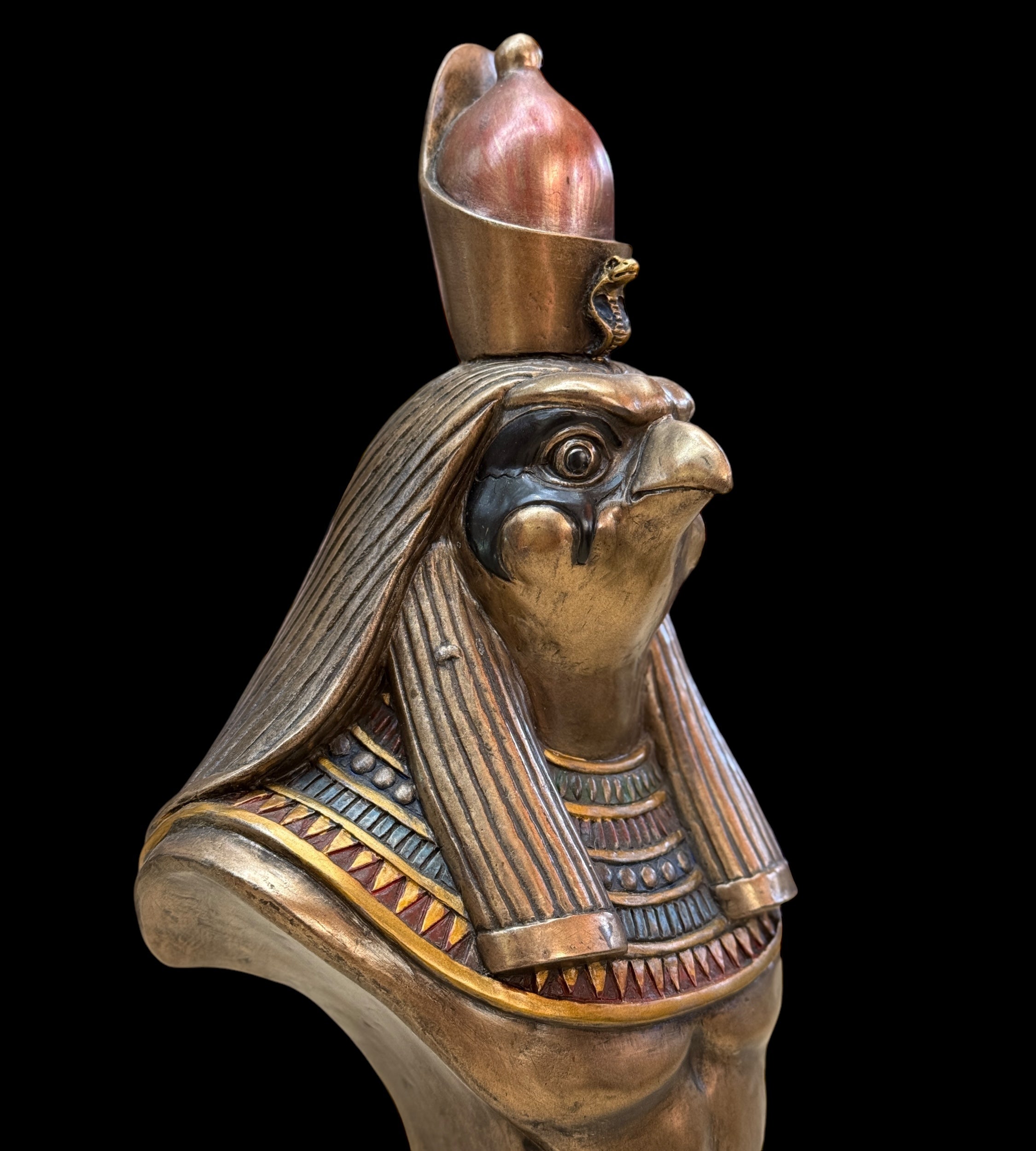 Horus Bust on Plinth