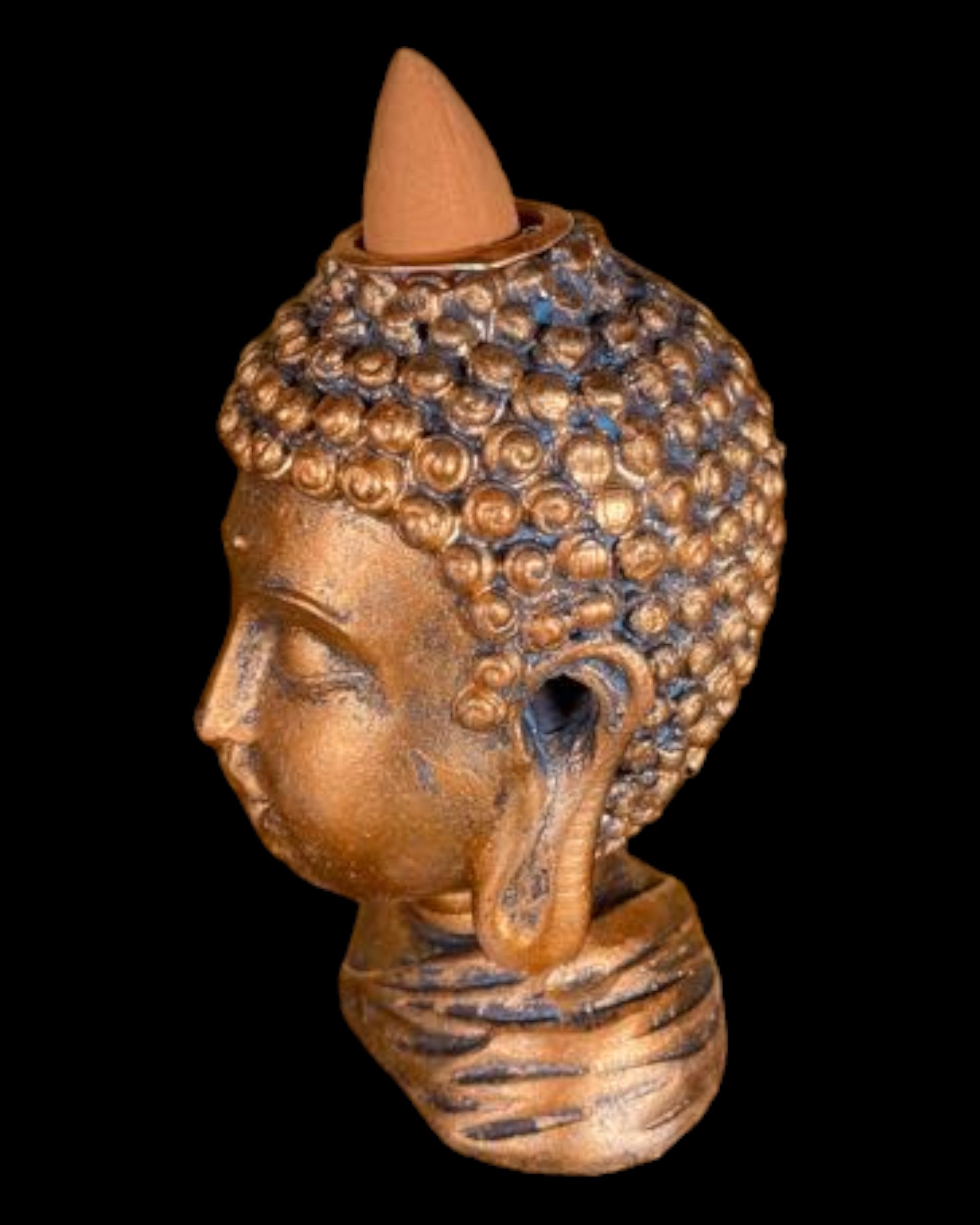 Buddha Head Backflow Incense Burner