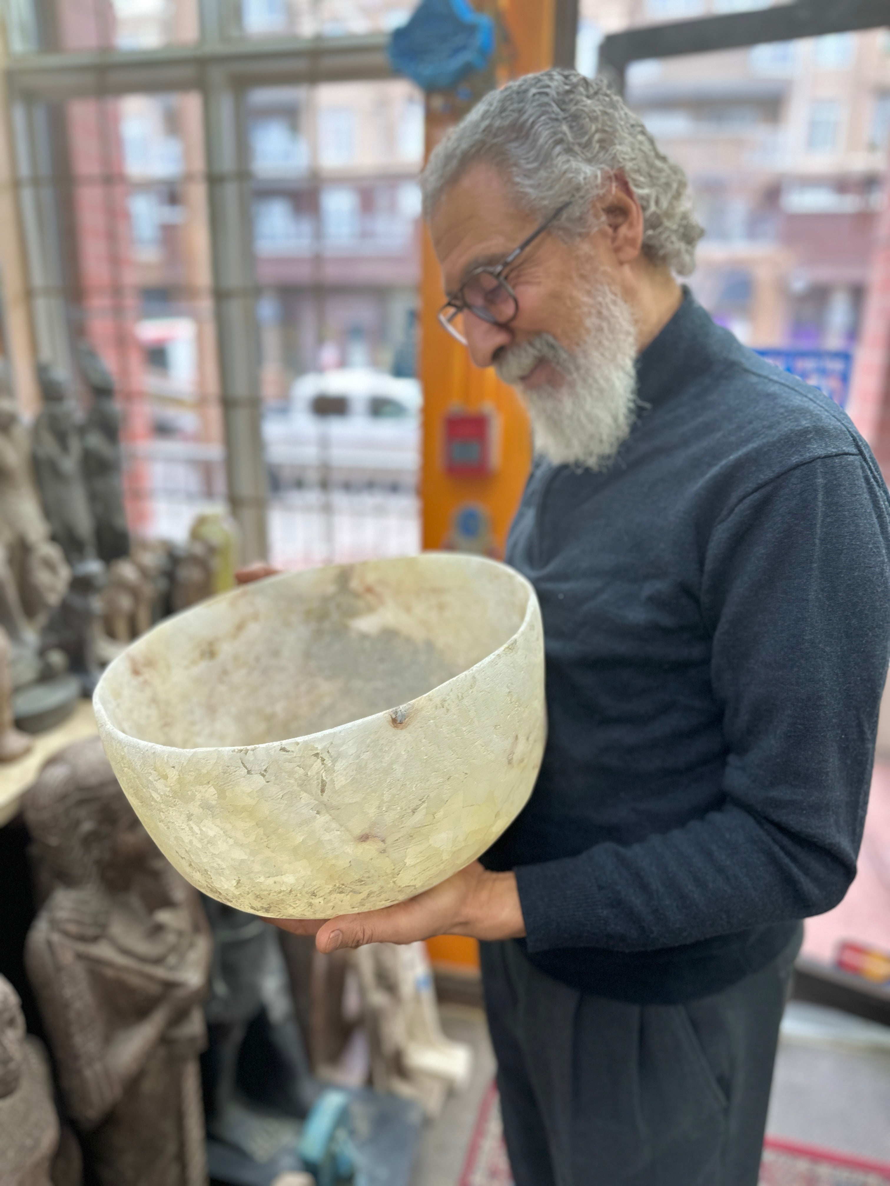 Pharaoh's Altar Alabaster Bowl