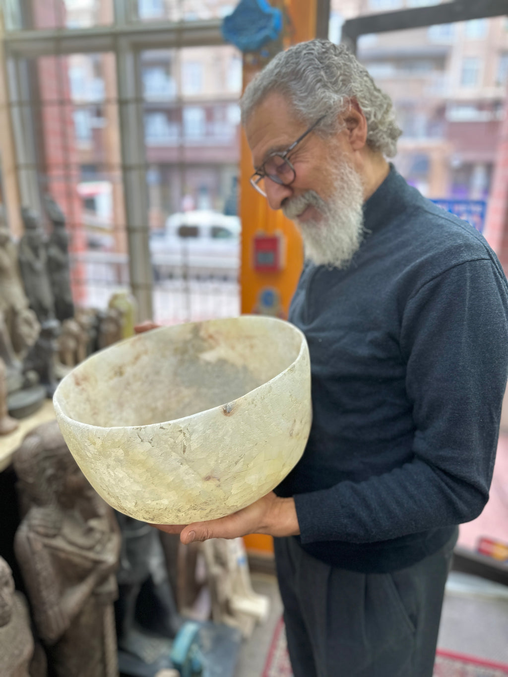 Pharaoh's Altar Alabaster Bowl