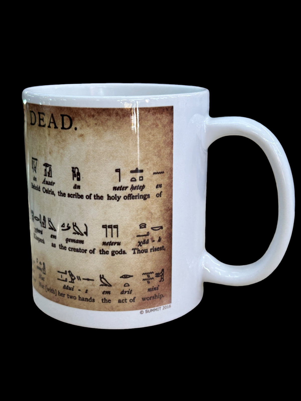 Book of The Dead Mug