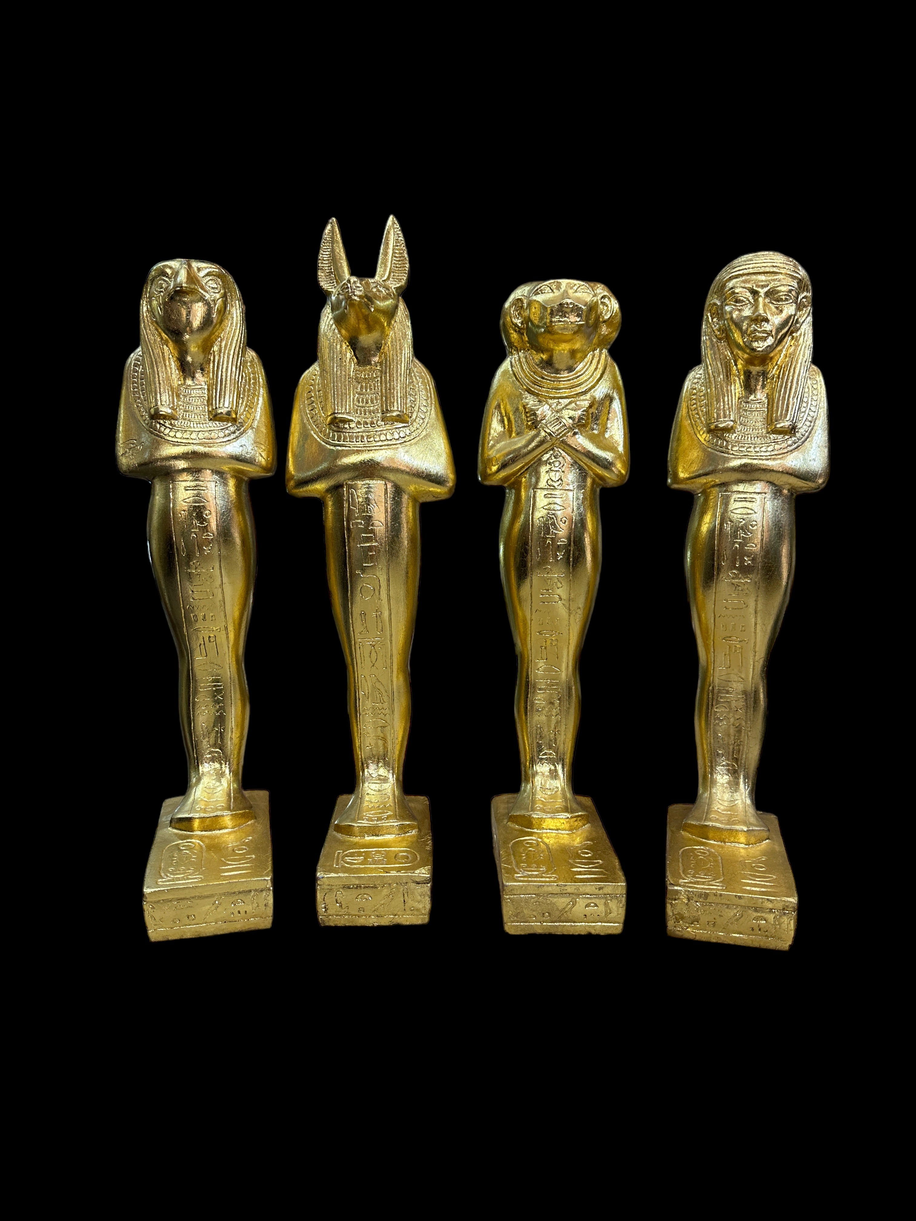 Sons of Horus Statues - Set of 4