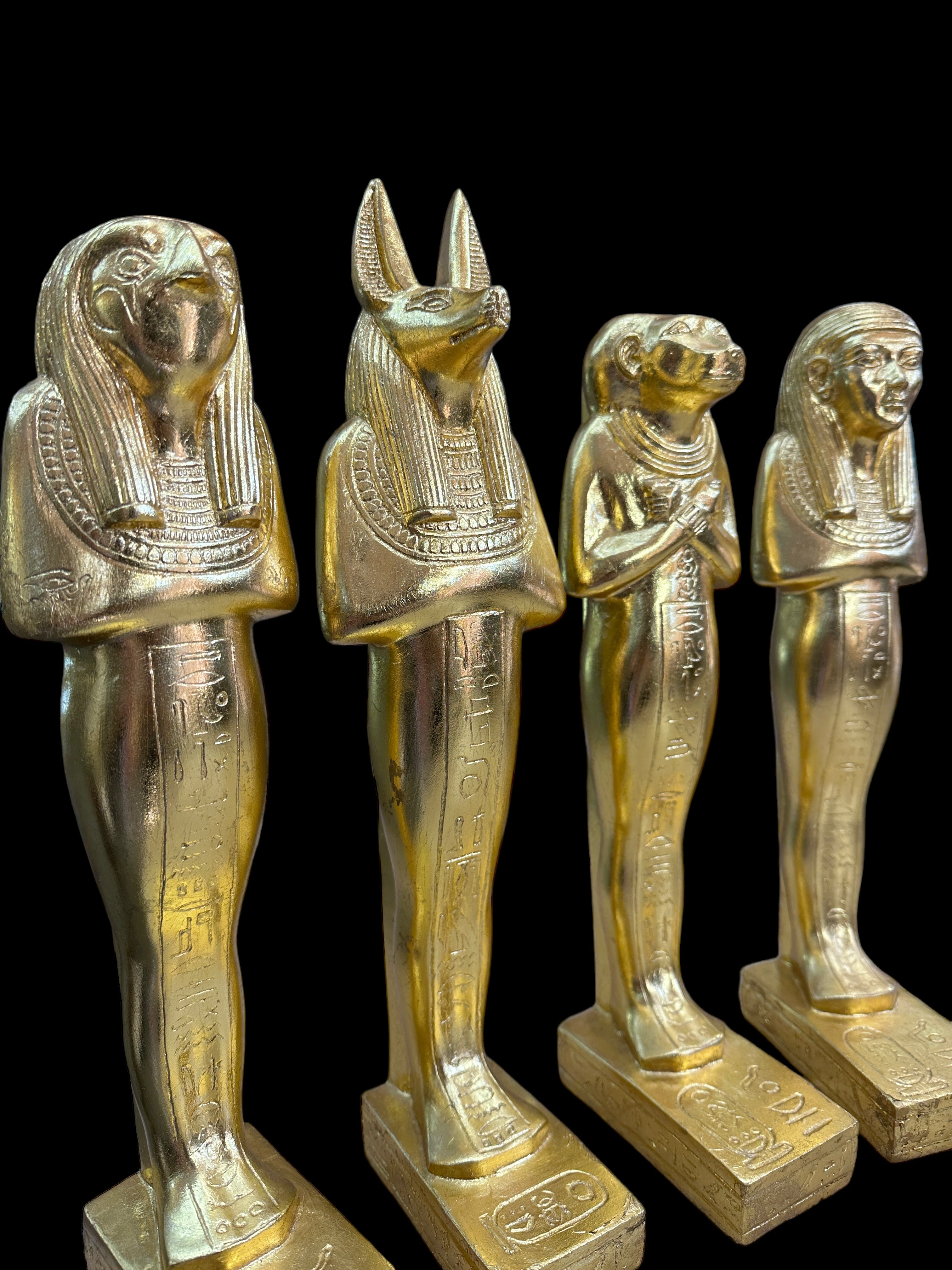 Sons of Horus Statues - Set of 4