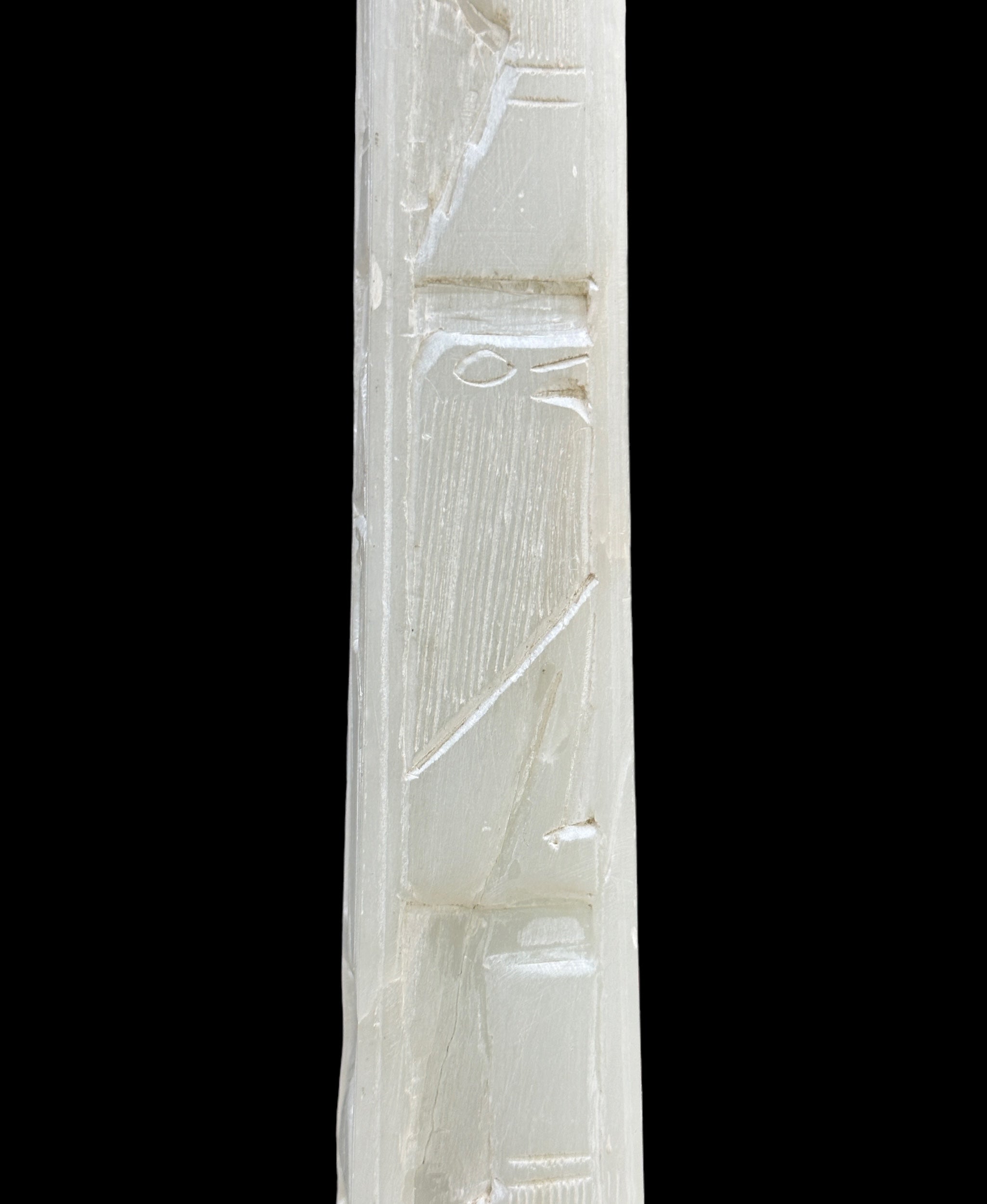 Egyptian Obelisk - Handcarved Soapstone Statue